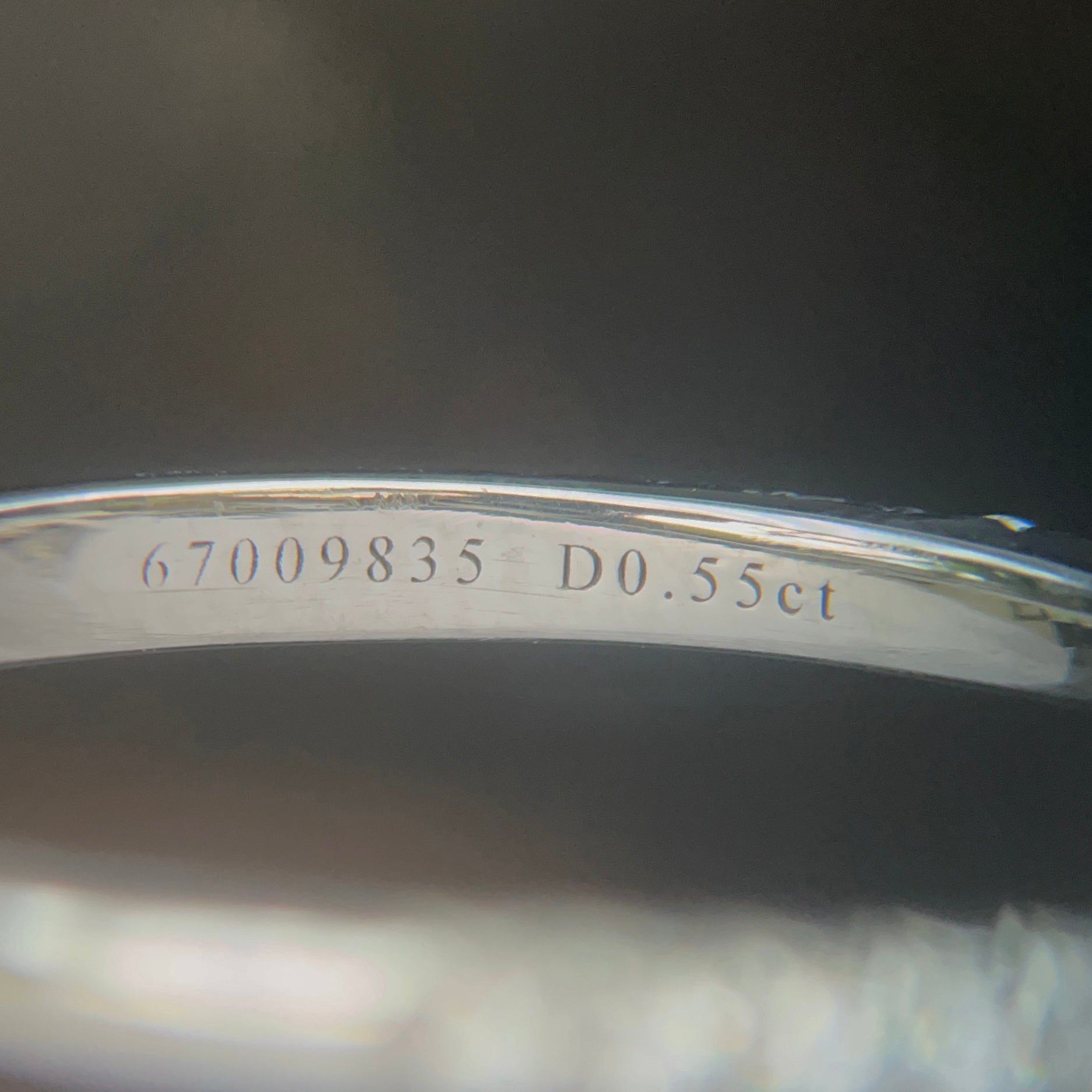 Tiffany & Co. Soleste® Platinum Pear shaped Halo Engagement Ring
