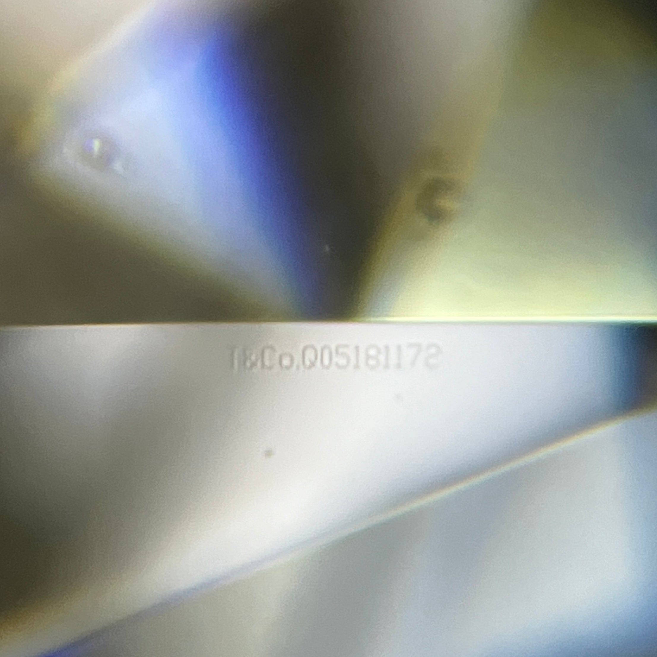 Tiffany & Co. Soleste Platinum Cushion Halo Engagement Ring