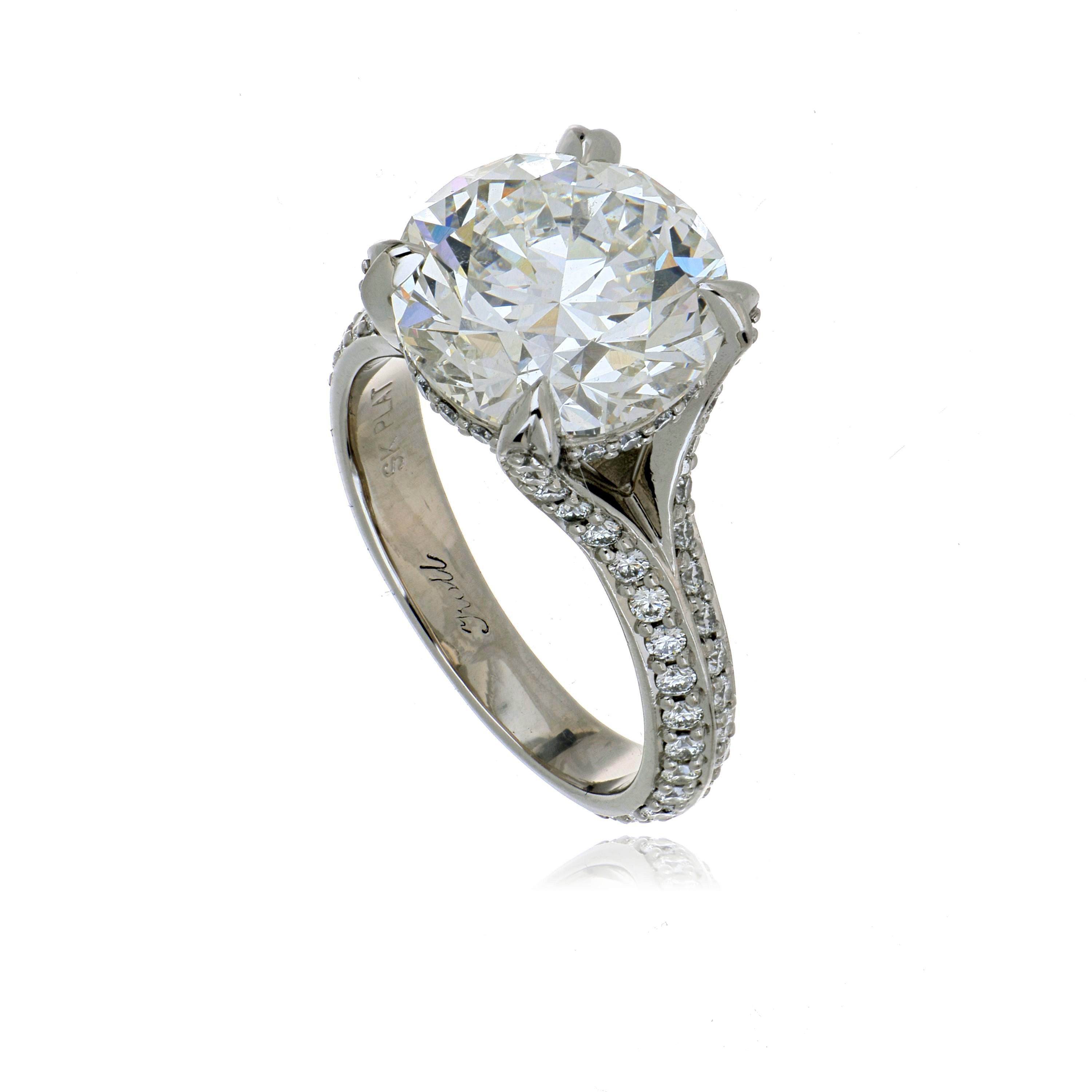 Platinum Diamond Engagement Ring
