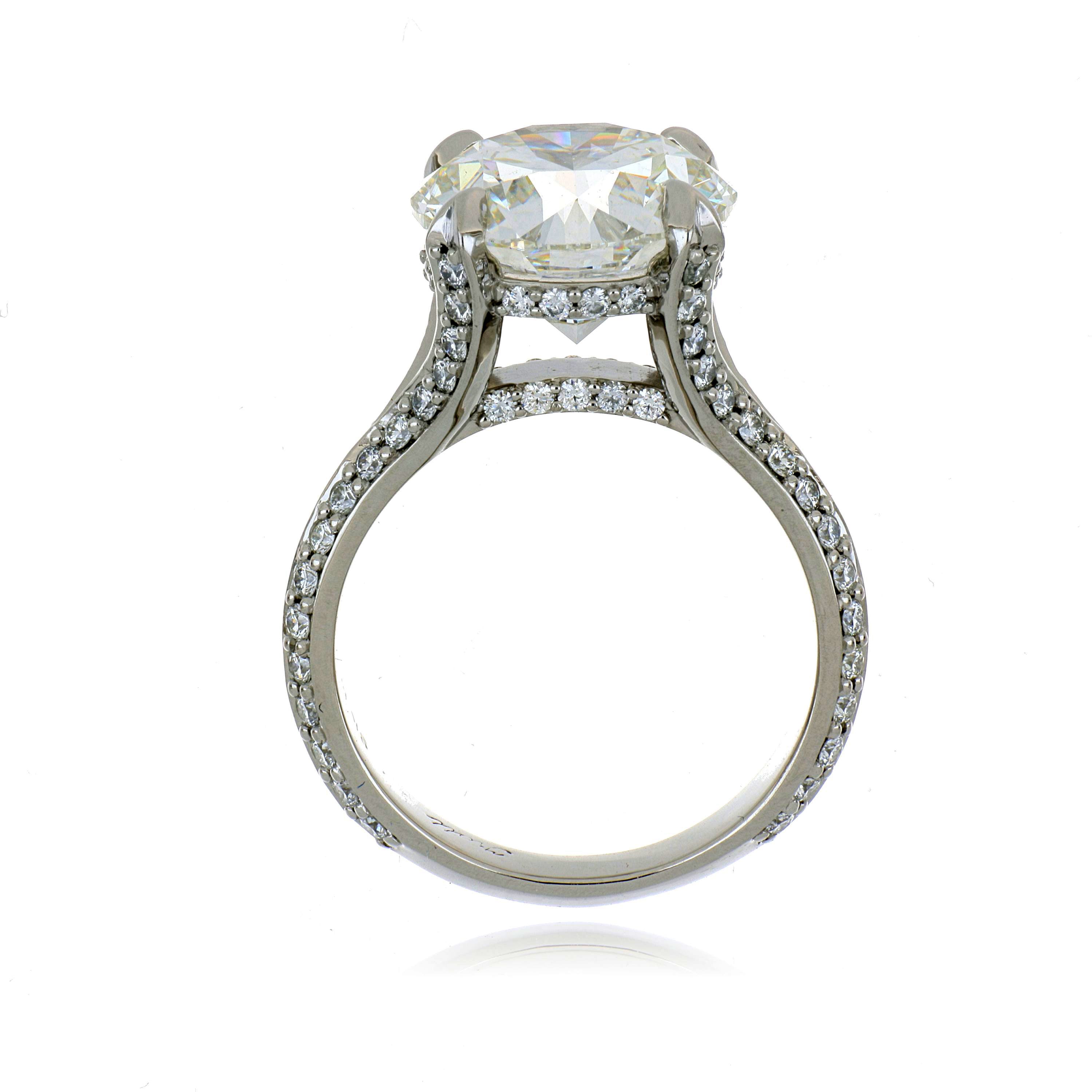 Platinum Diamond Engagement Ring