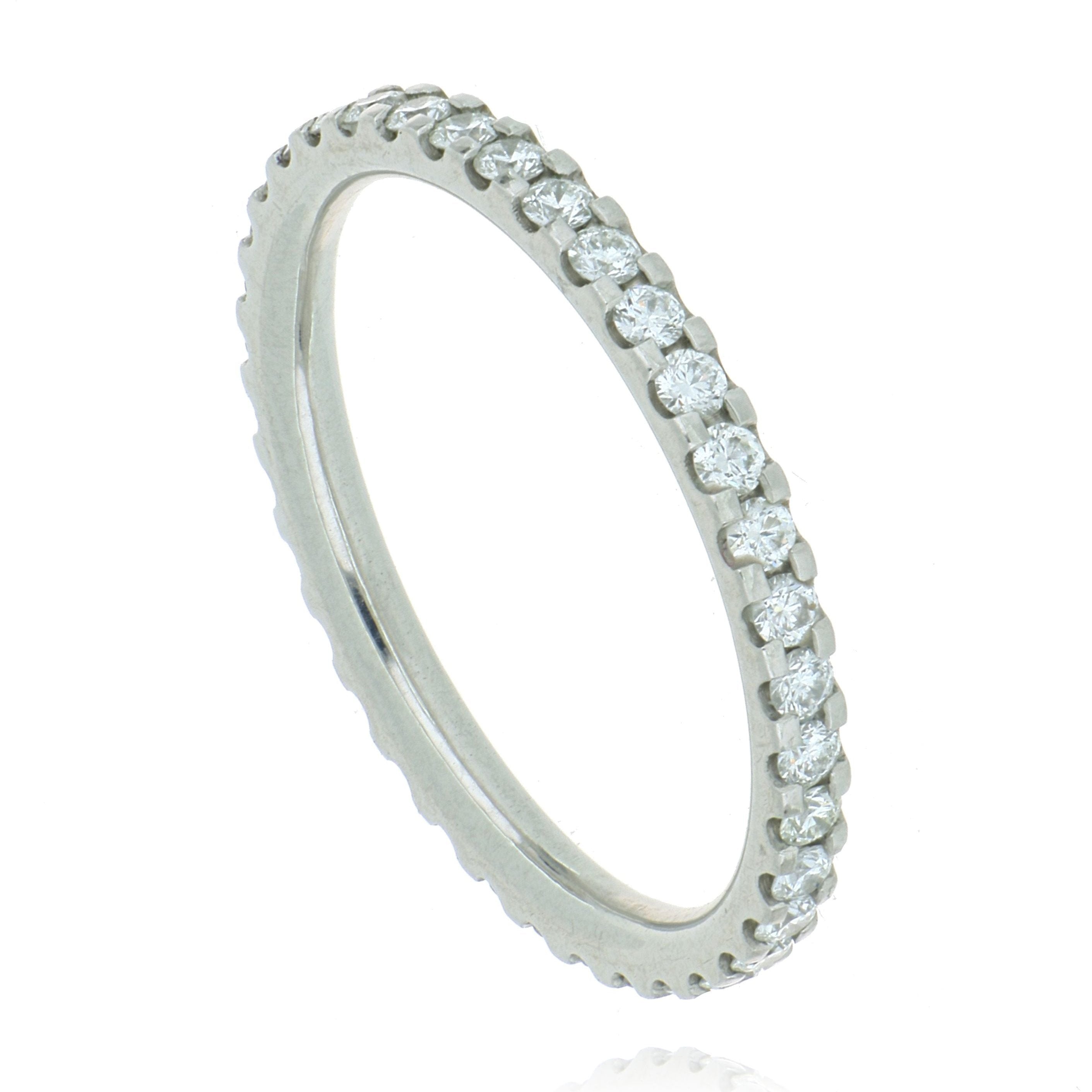 Platinum Diamond Eternity Band - Charles Koll Jewelers