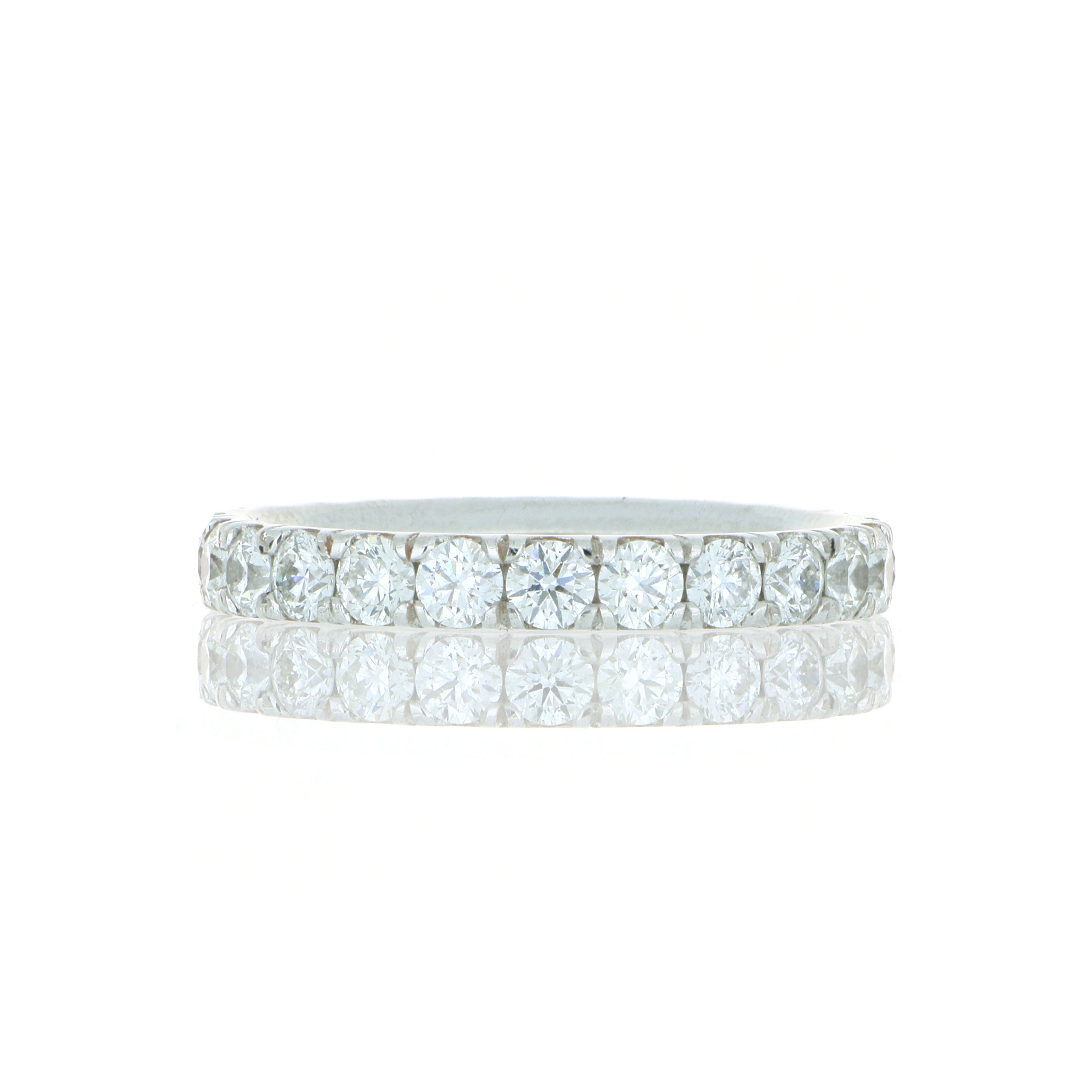 Platinum Diamond Eternity Band - Charles Koll Jewelers