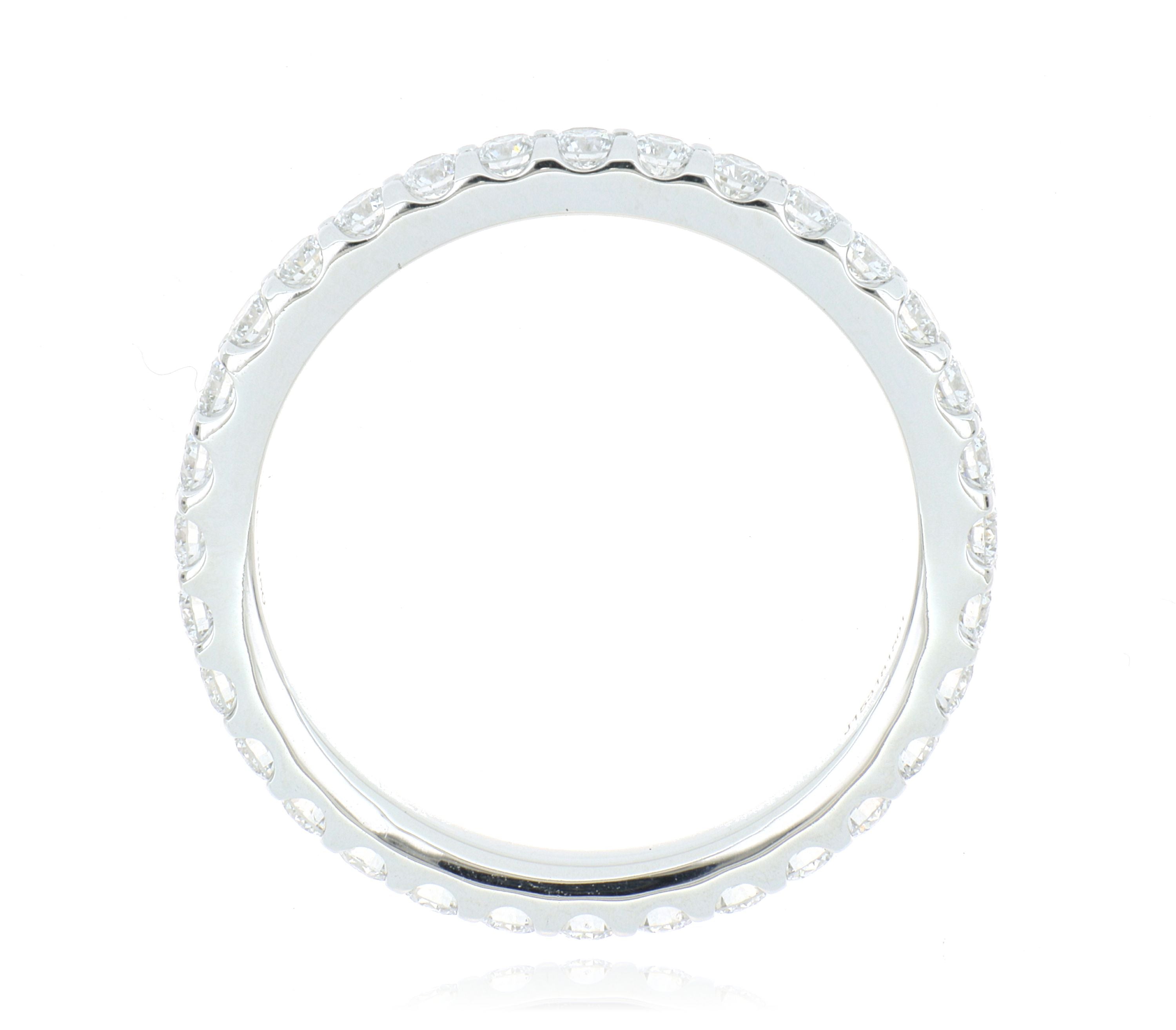 Platinum Diamond Eternity Wedding Band
