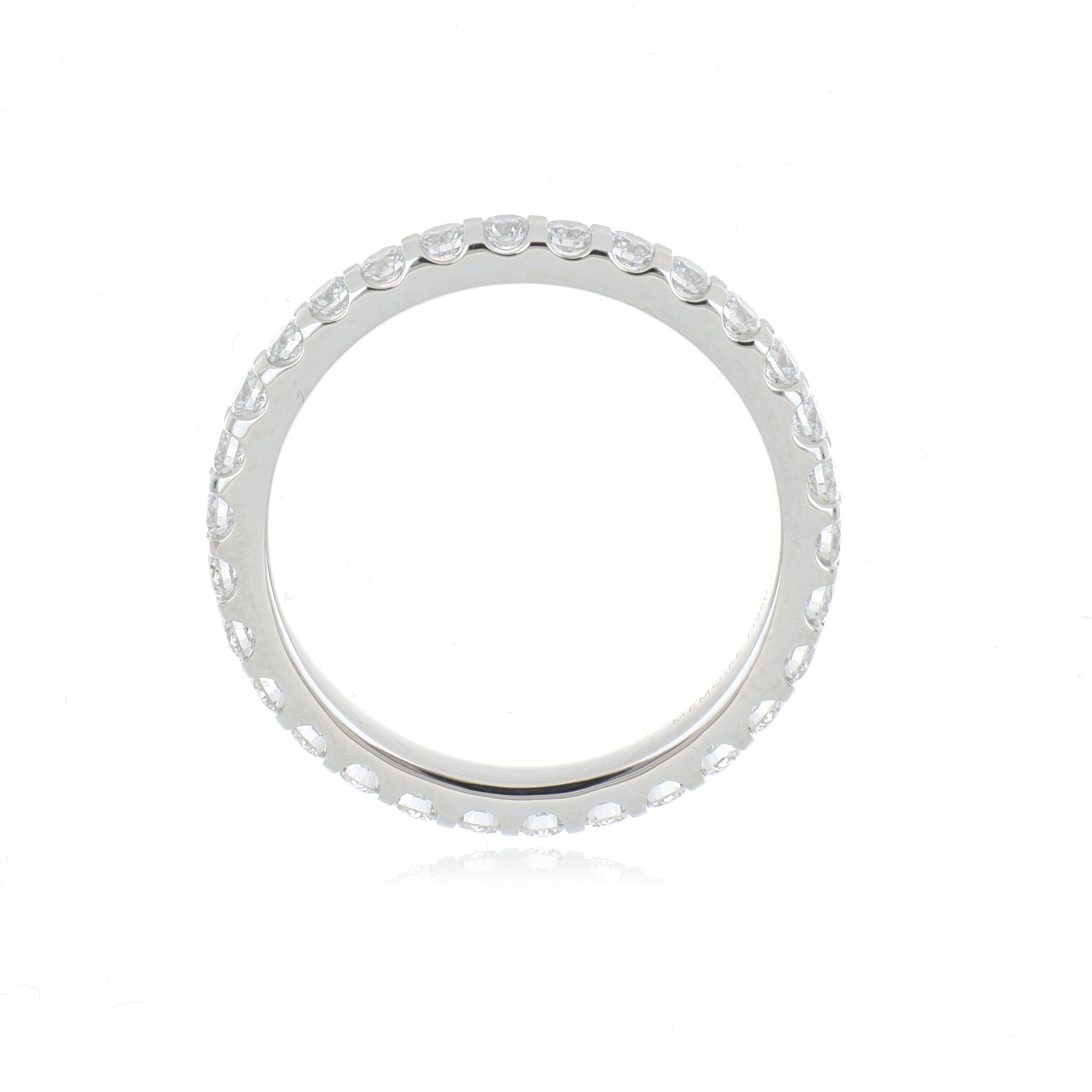 Platinum Diamond Eternity Wedding Band