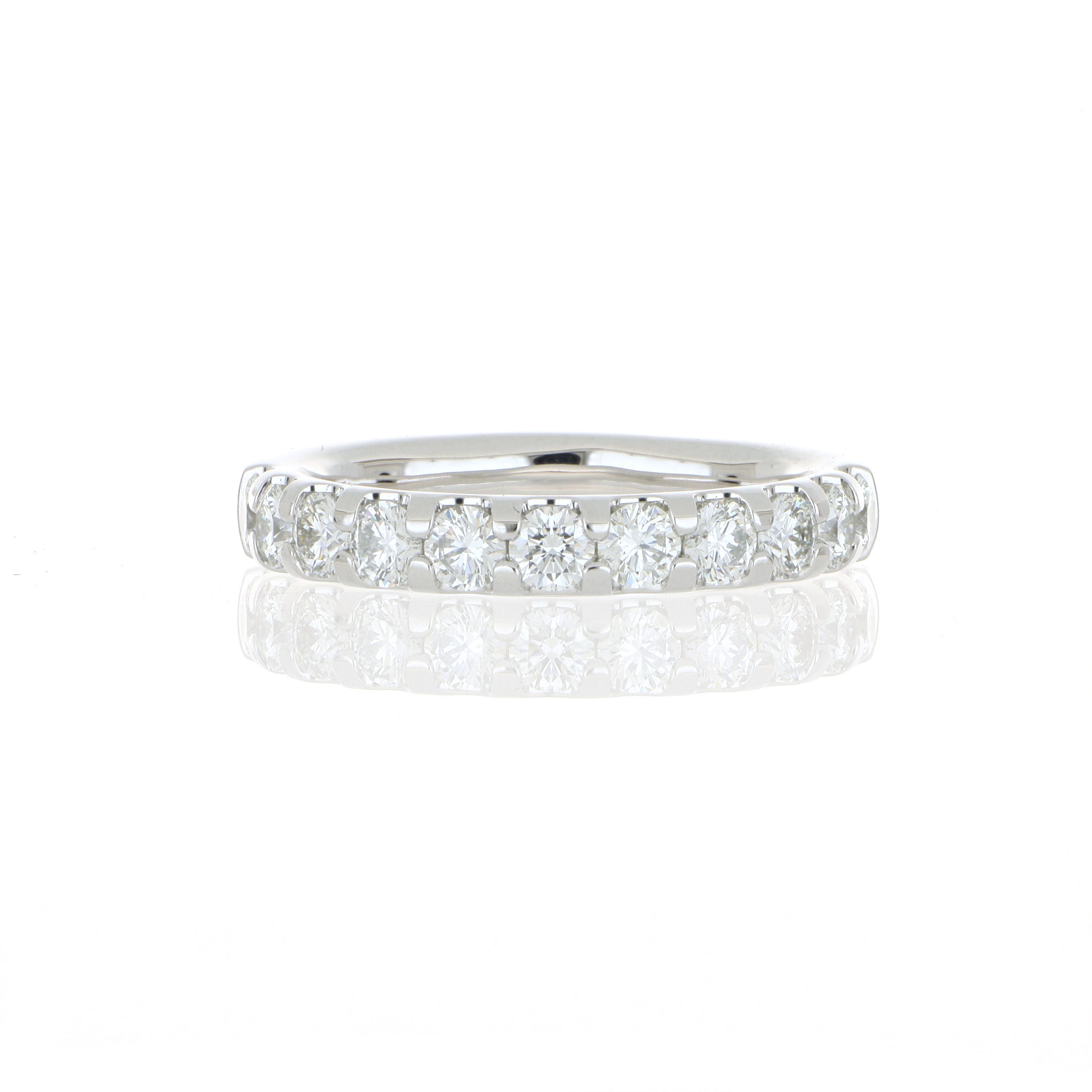 Platinum Diamond Wedding Band