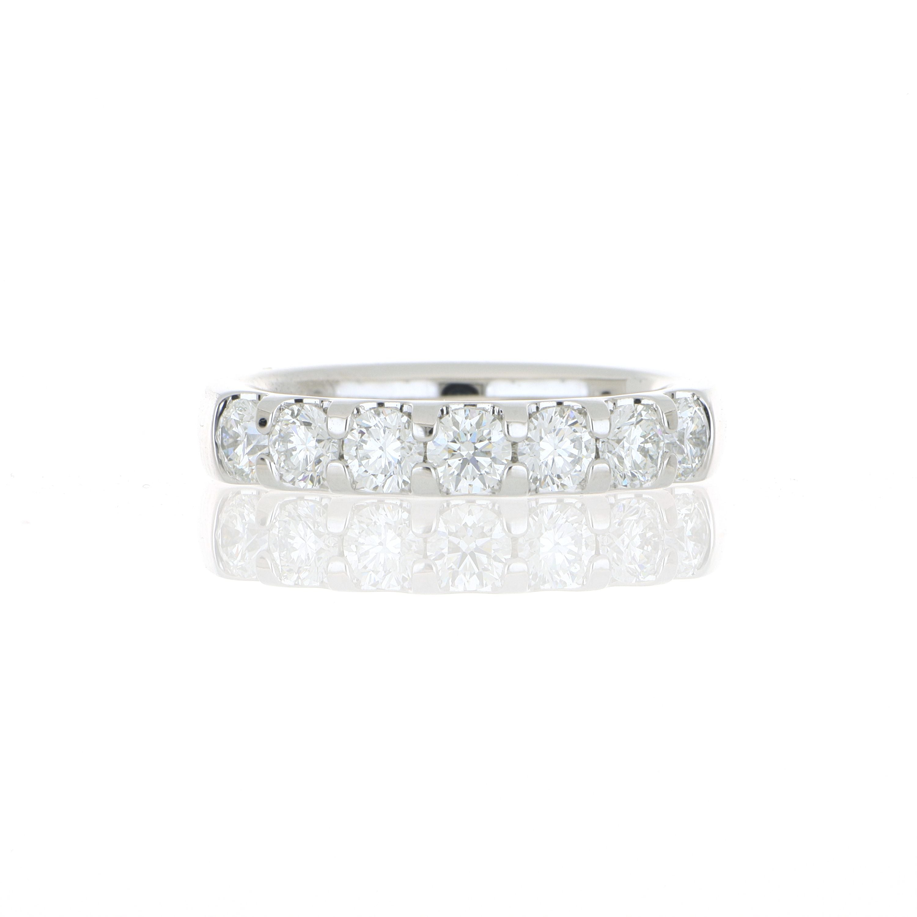 Platinum Diamond Wedding Band