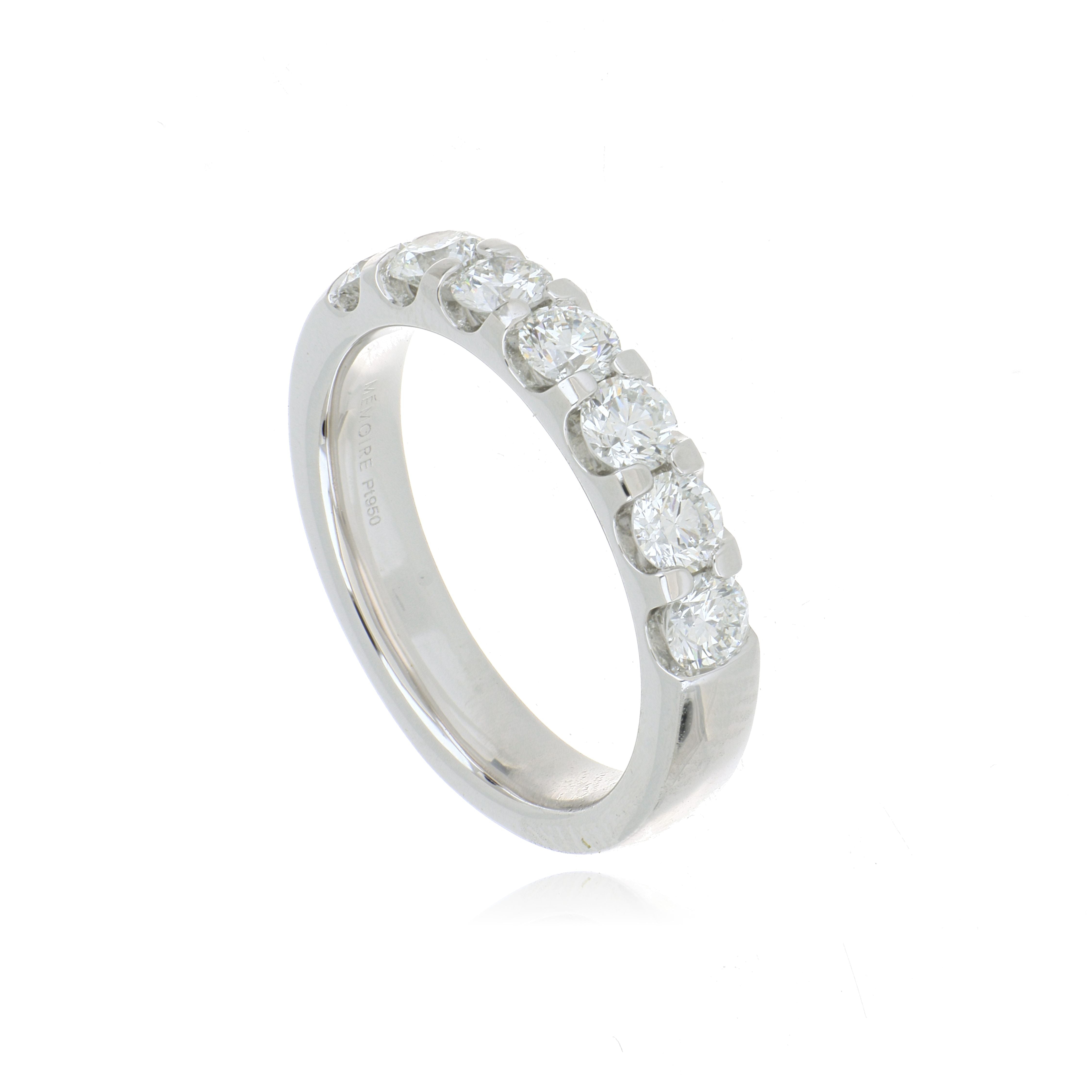 Platinum Diamond Wedding Band