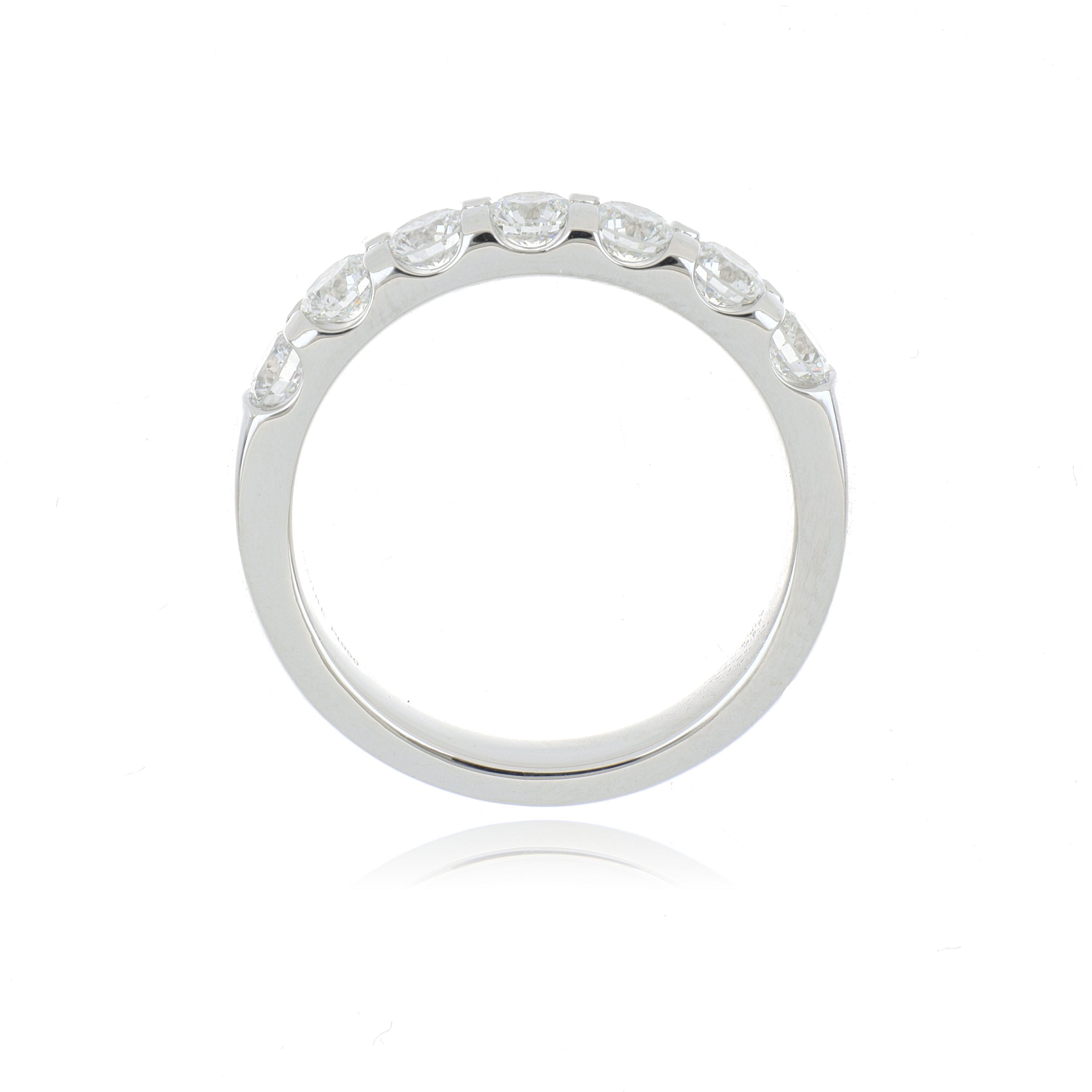 Platinum Diamond Wedding Band