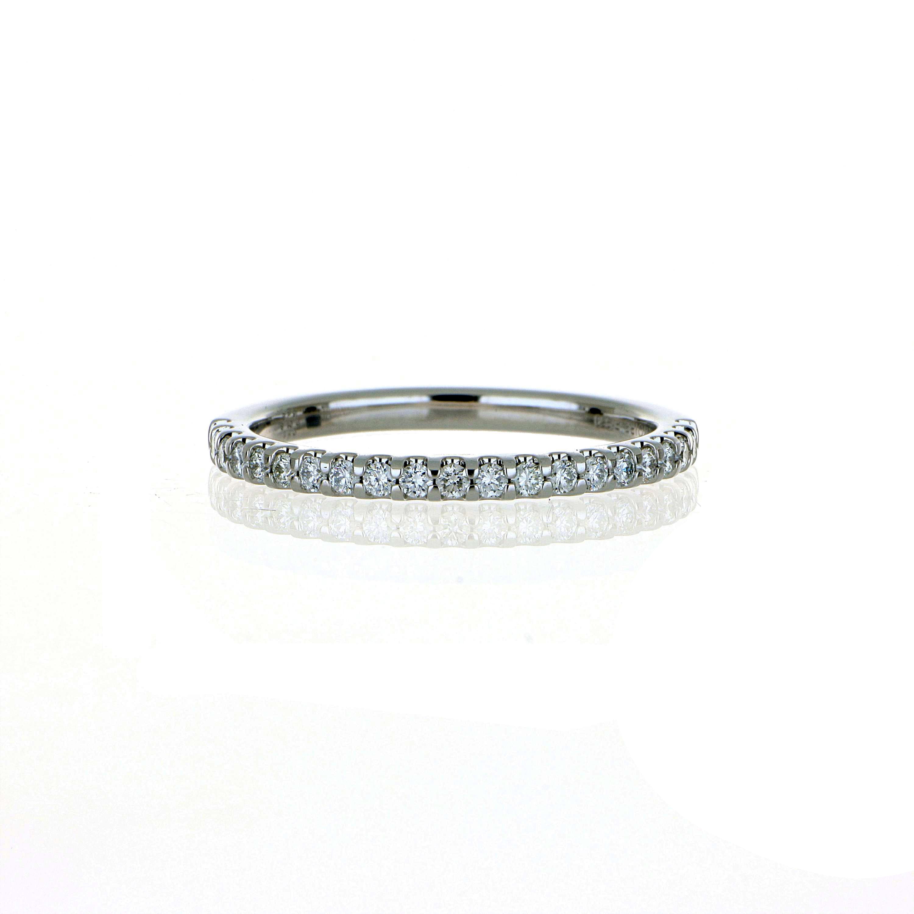 Platinum Diamond Wedding Band