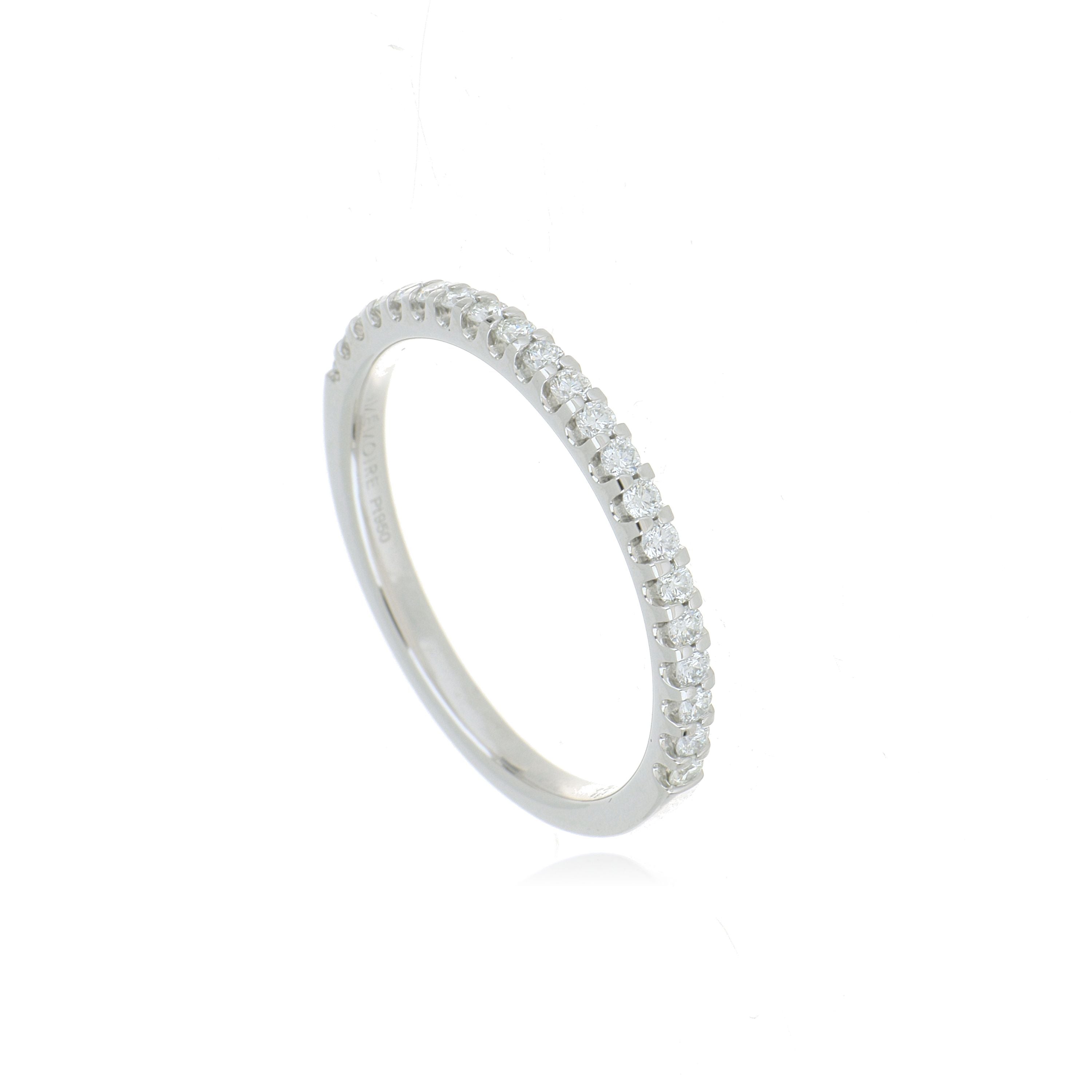 Platinum Diamond Wedding Band
