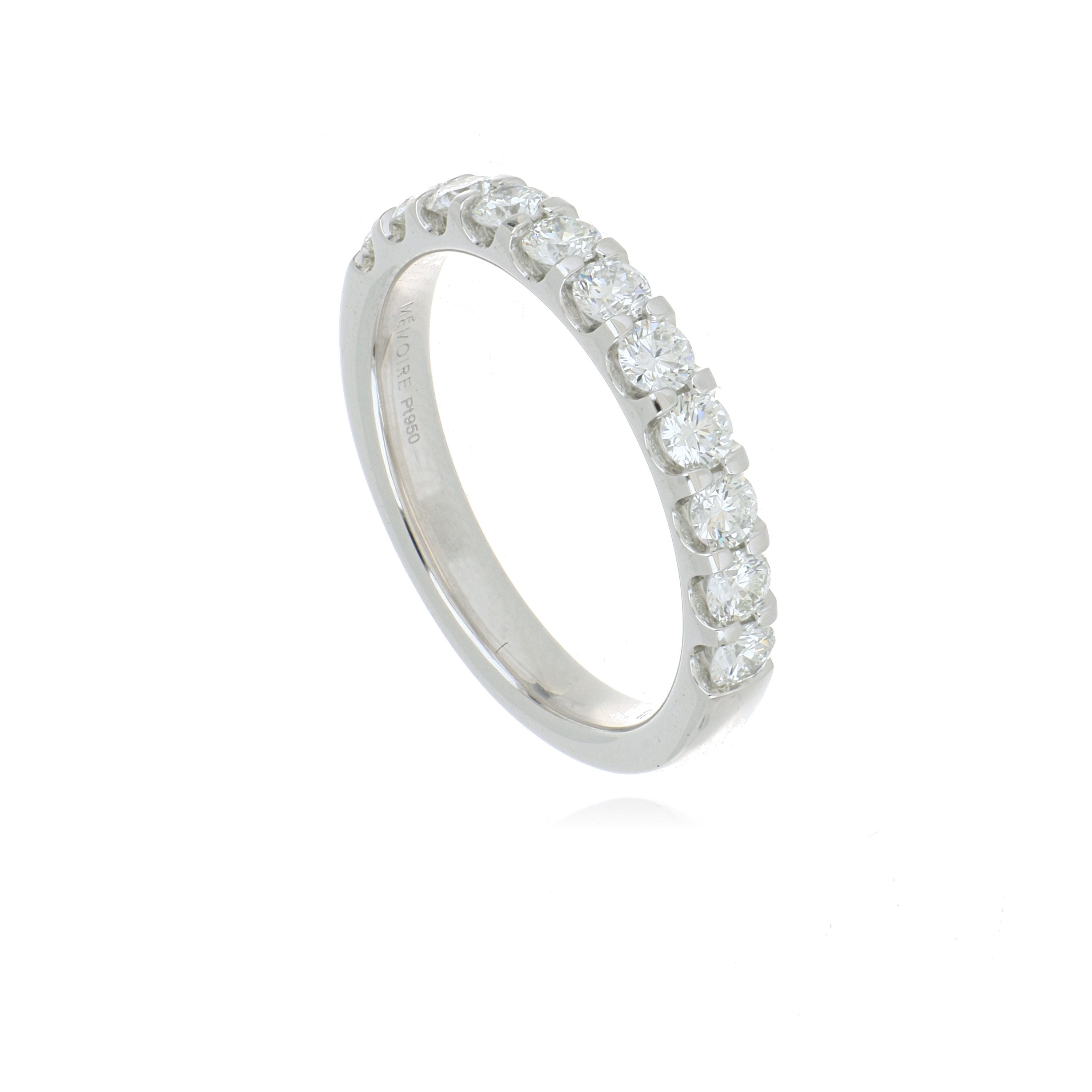 Platinum Diamond Wedding Band