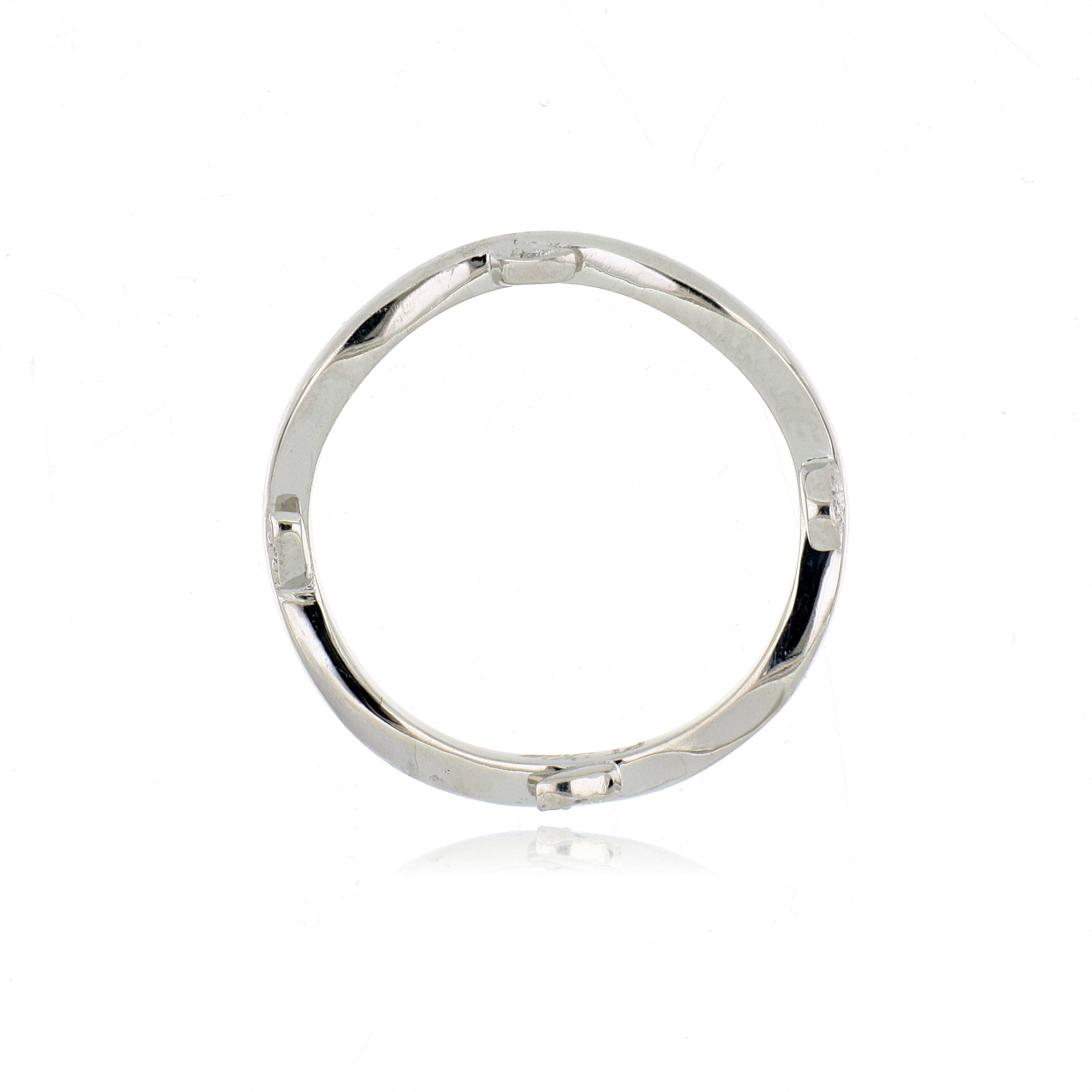 Platinum Diamond Vine Ring