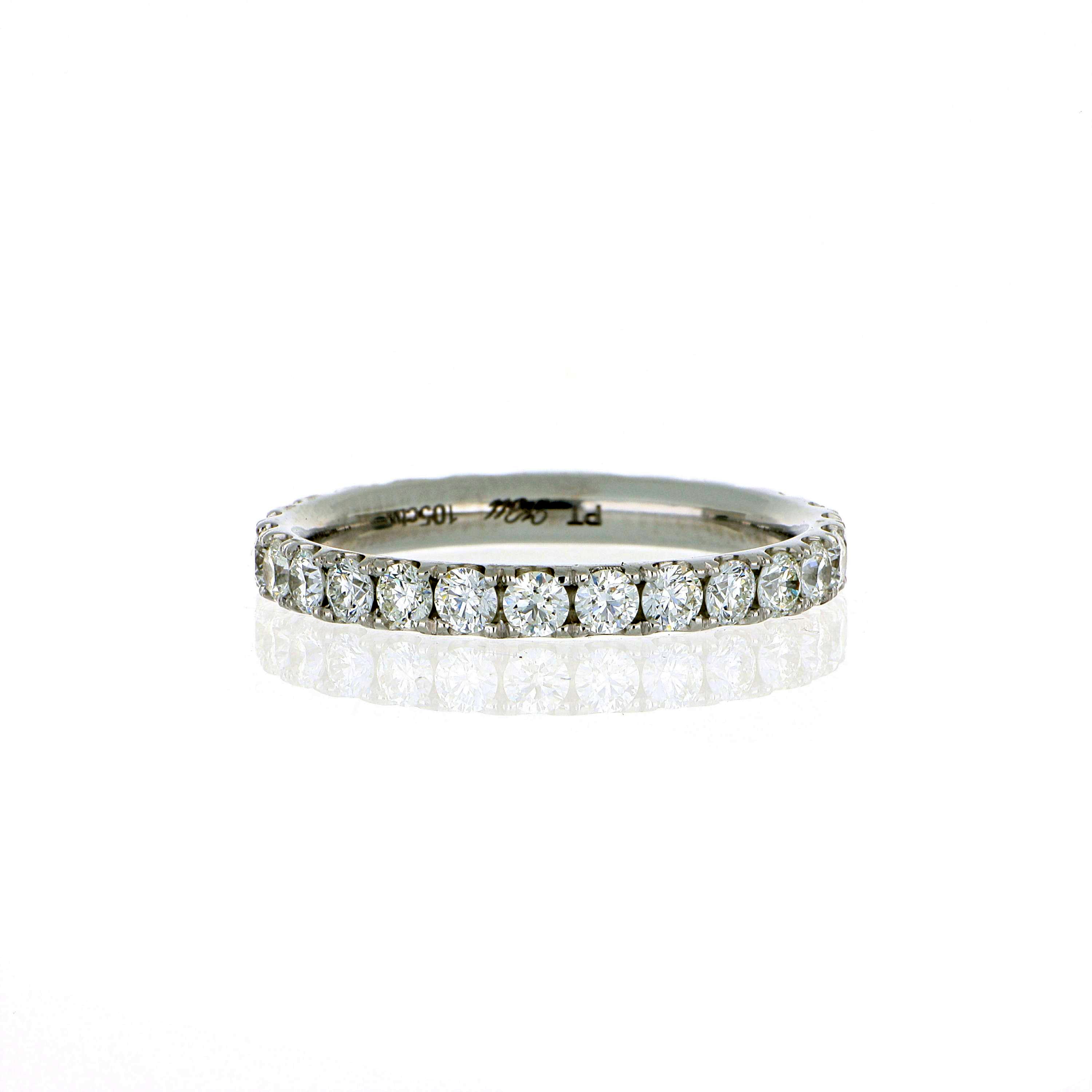 Platinum Diamond Eternity Wedding Band