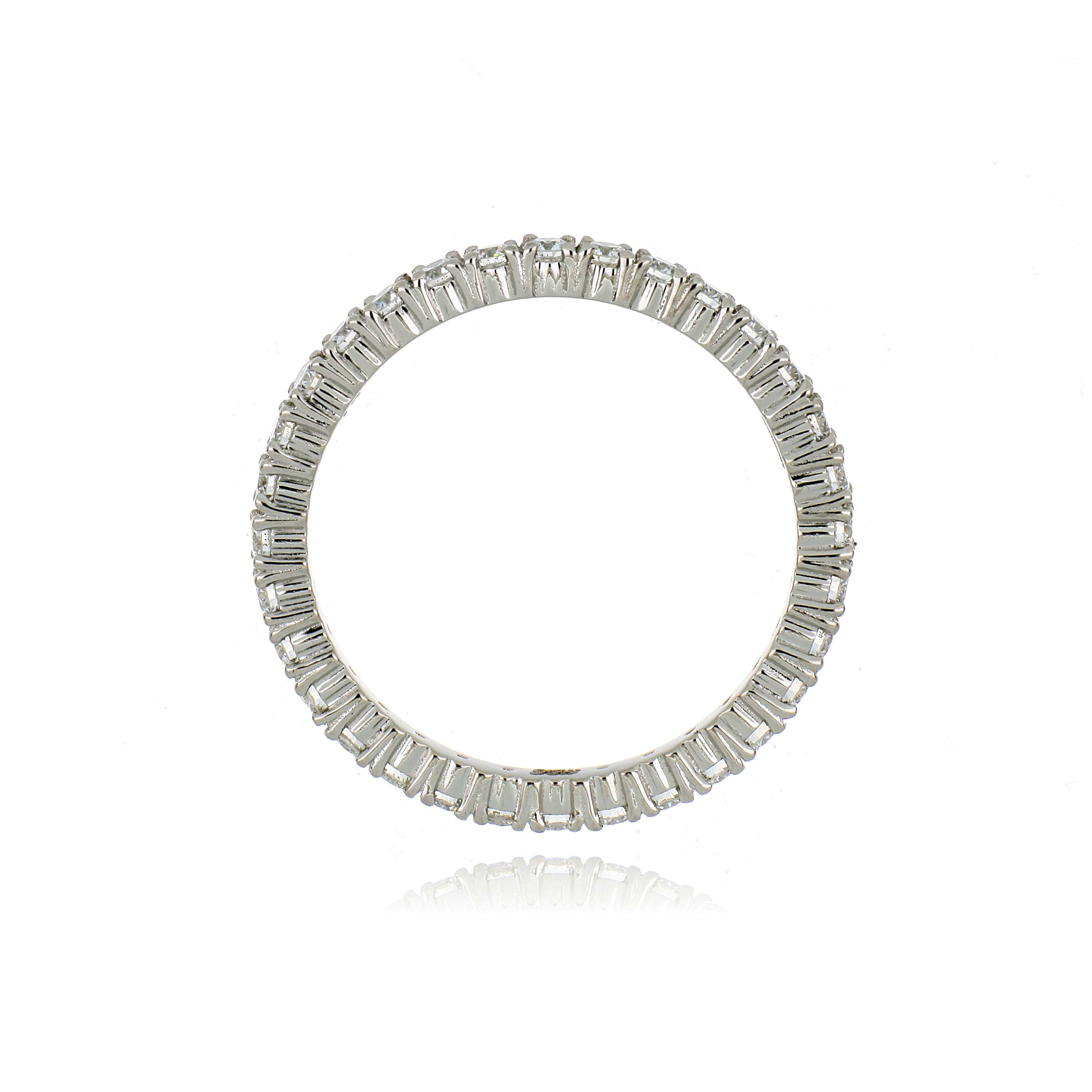 Platinum Diamond Eternity Wedding Band