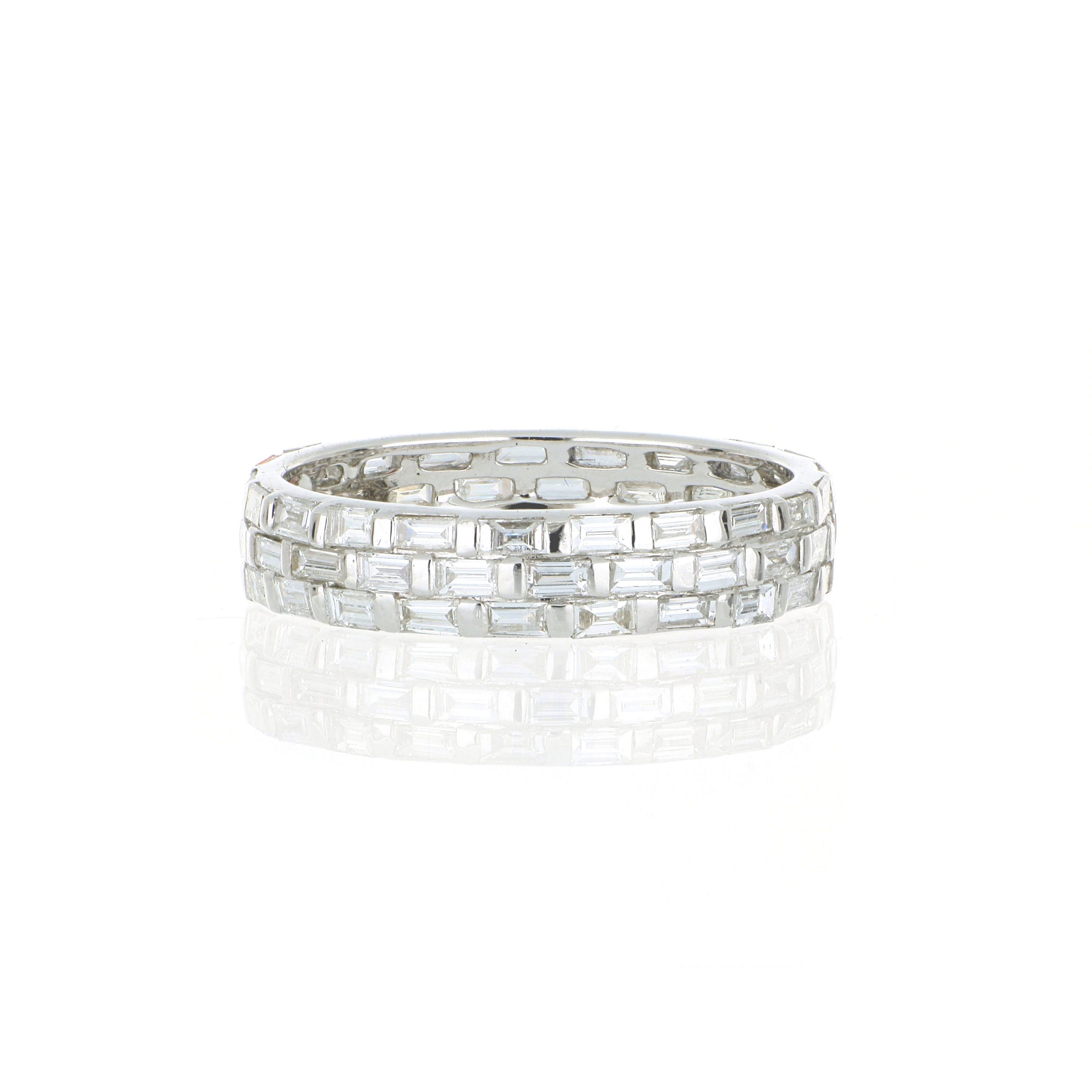 18k White Gold Diamond Ring - Charles Koll Jewelers