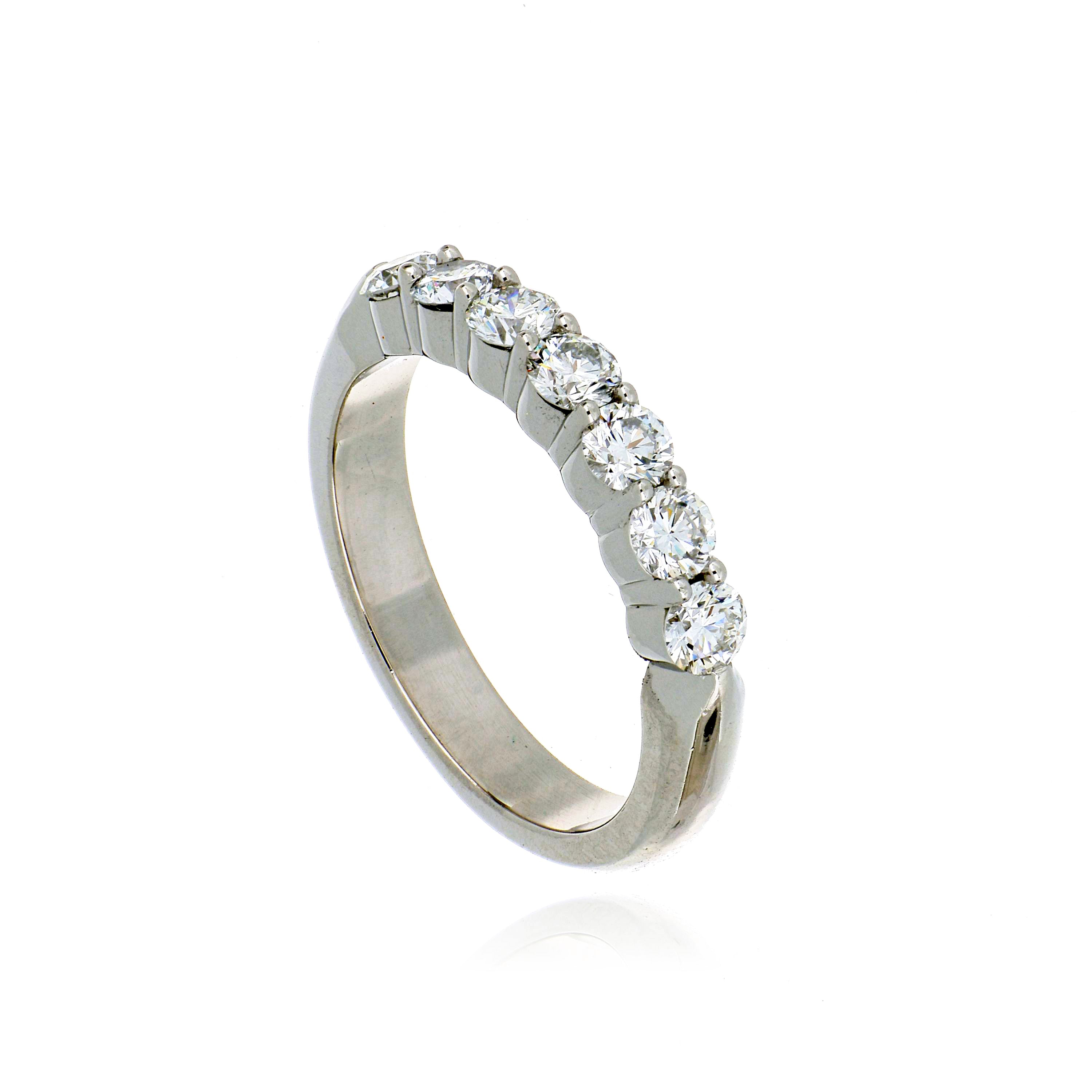 Platinum Diamond Band - Charles Koll Jewelers