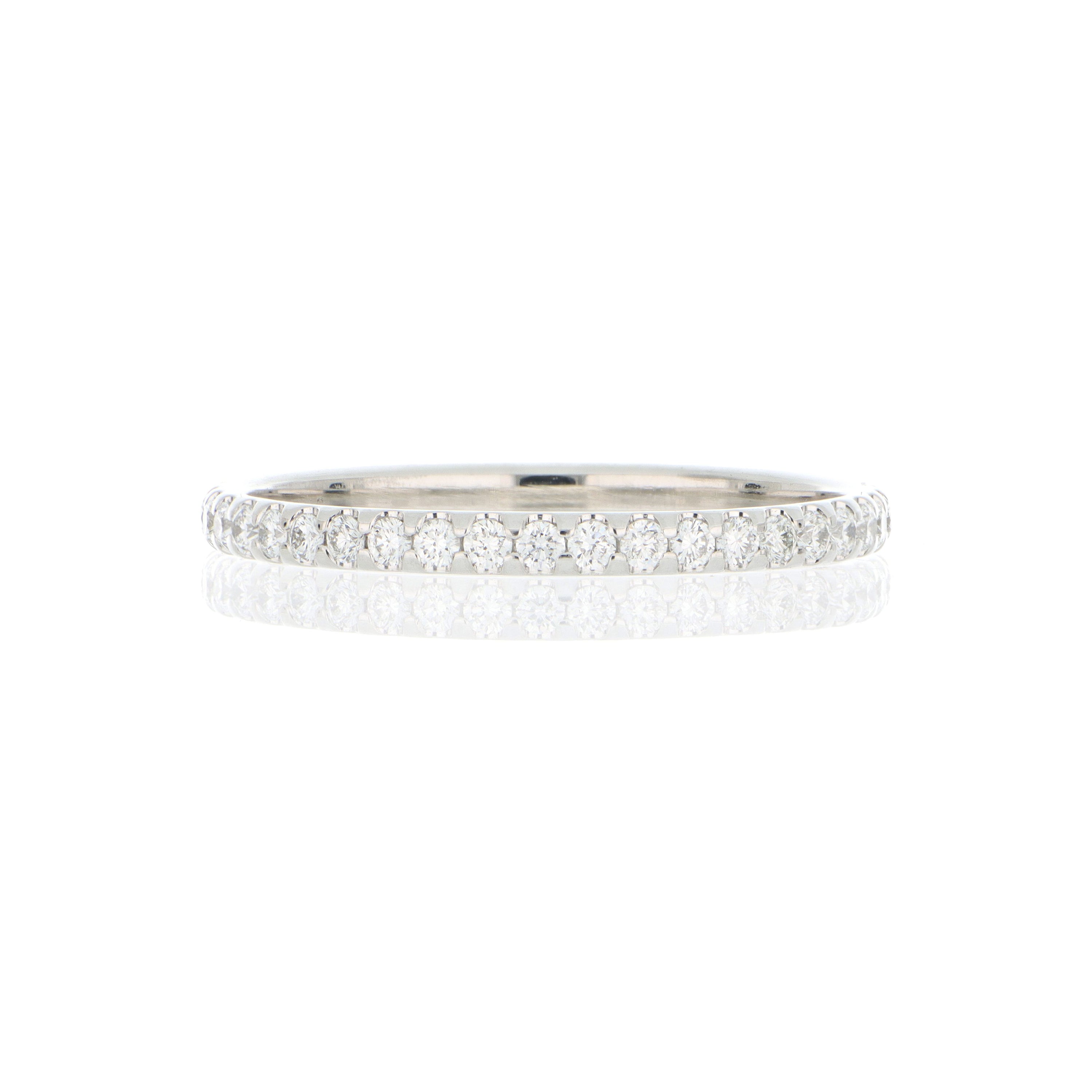 Platinum Diamond Eternity Band