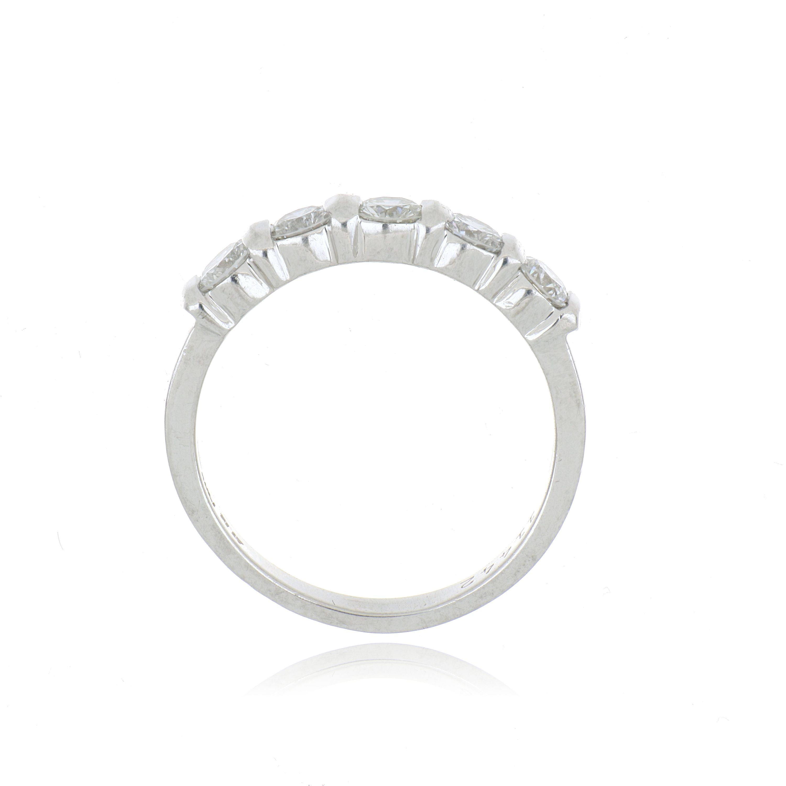 Platinum Diamond Anniversary Band