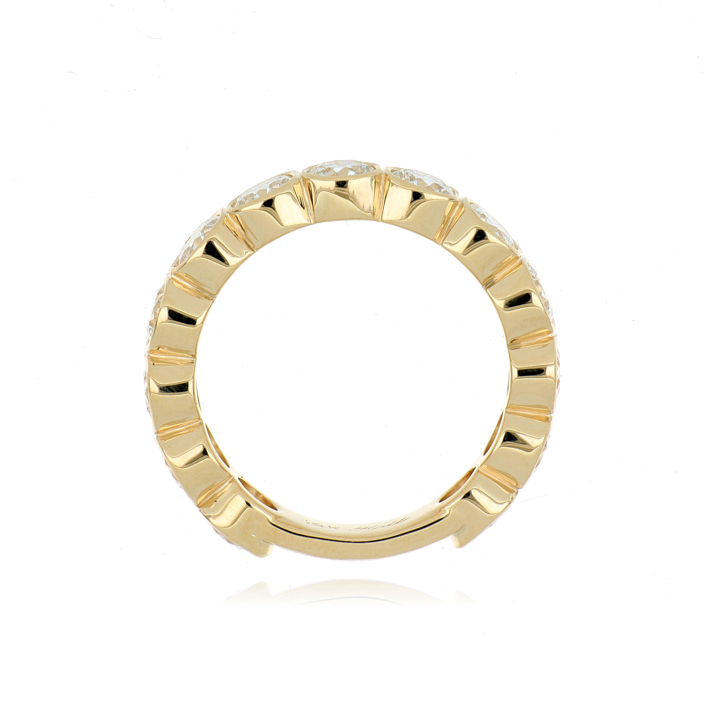 14k Yellow Gold Diamond Ring