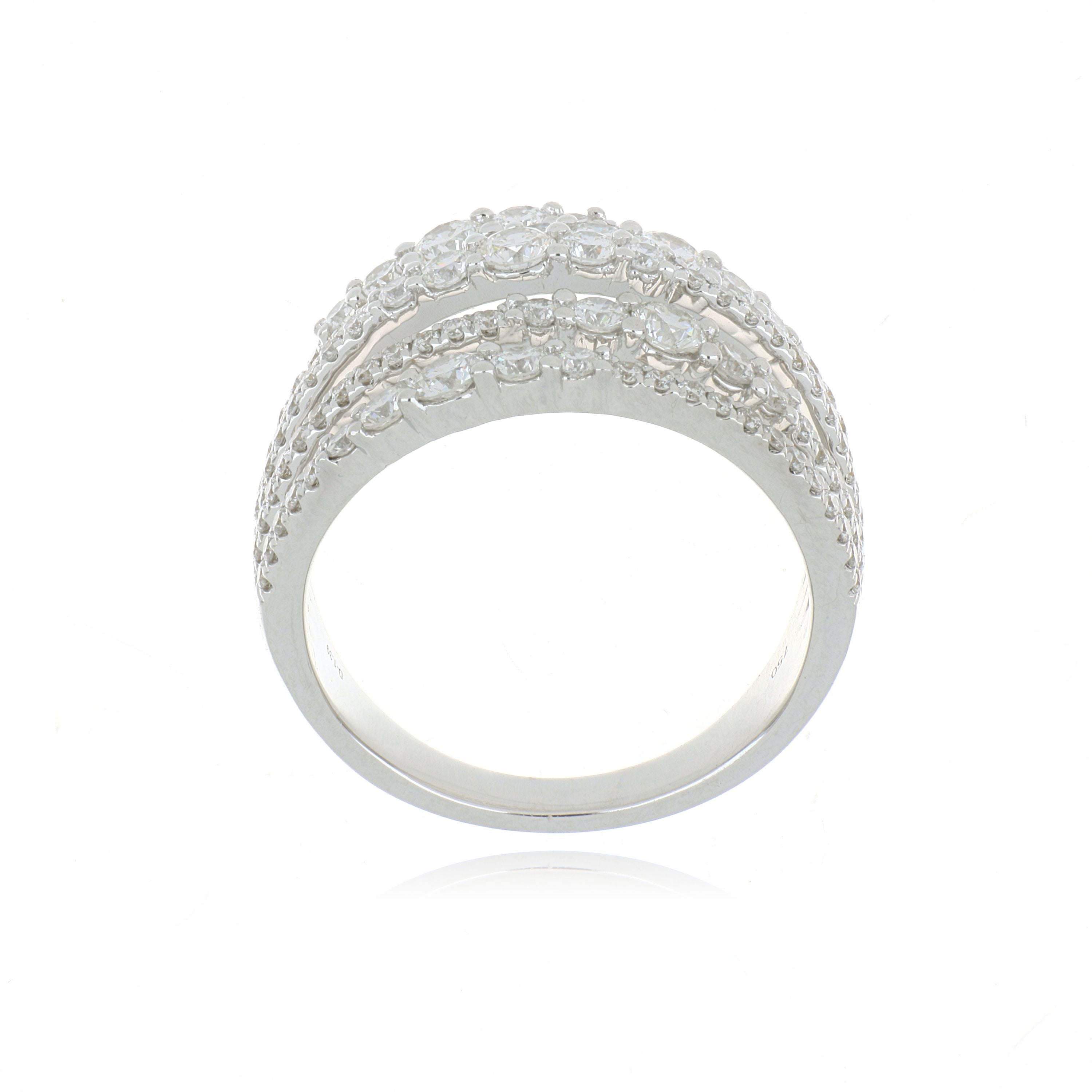 18k White Gold Diamond Ring