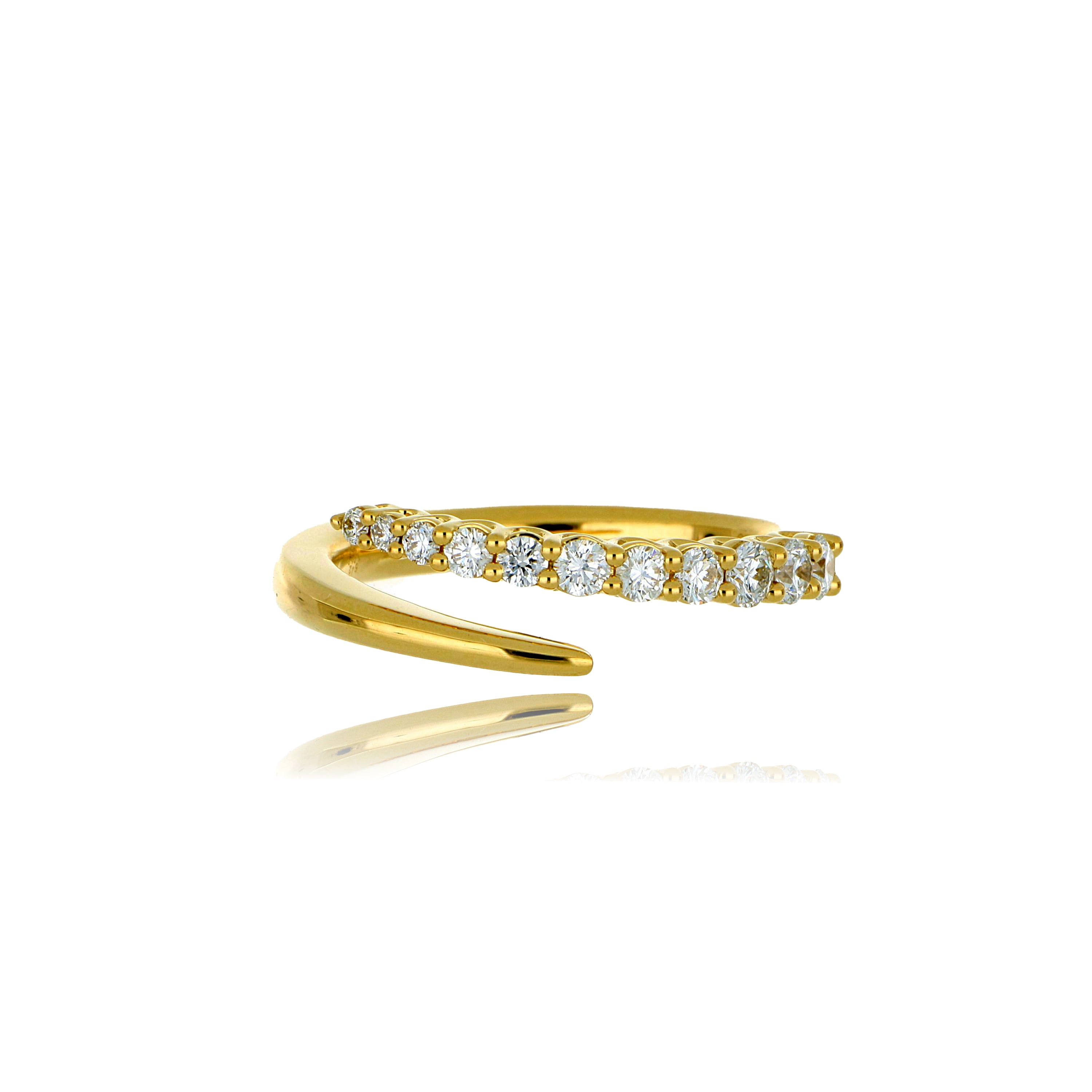 18k Yellow or White Gold Diamond Ring - Charles Koll Jewelers