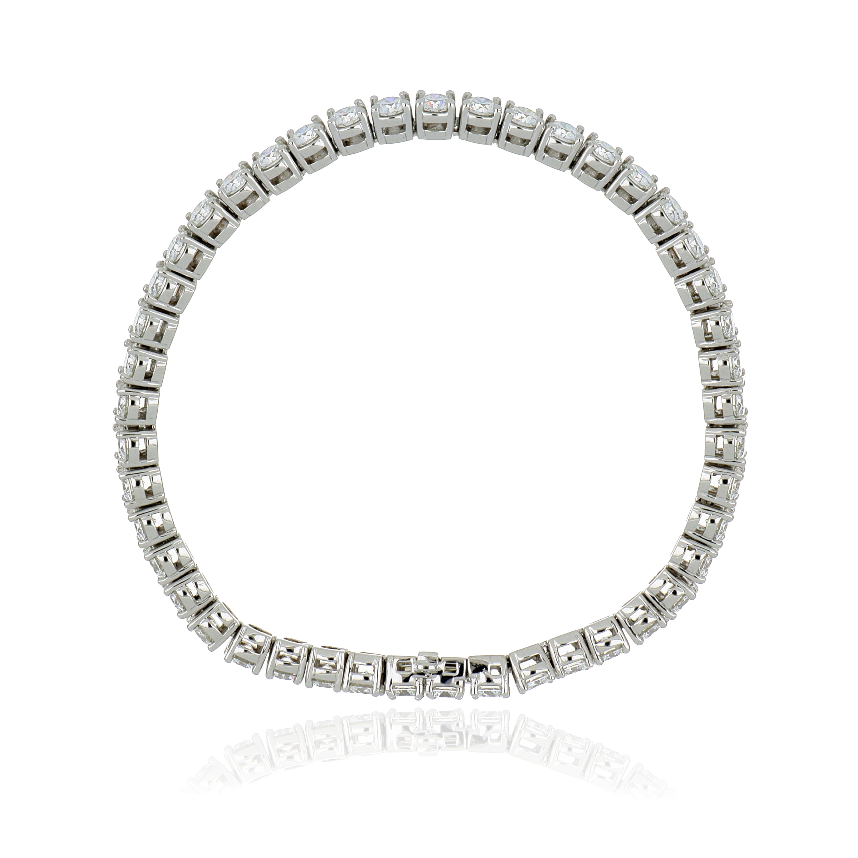 Platinum Diamond Tennis Bracelet