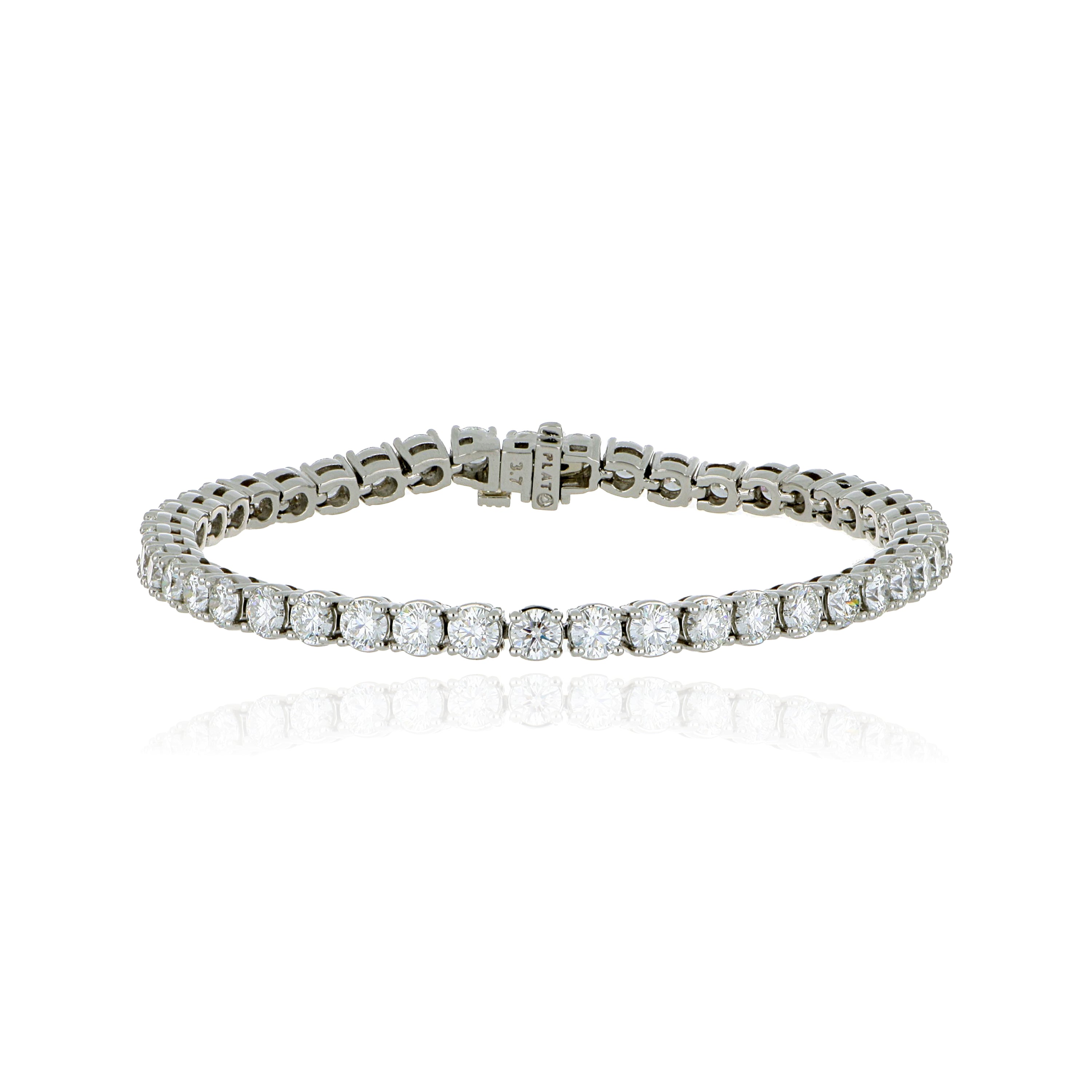 Platinum Diamond Tennis Bracelet