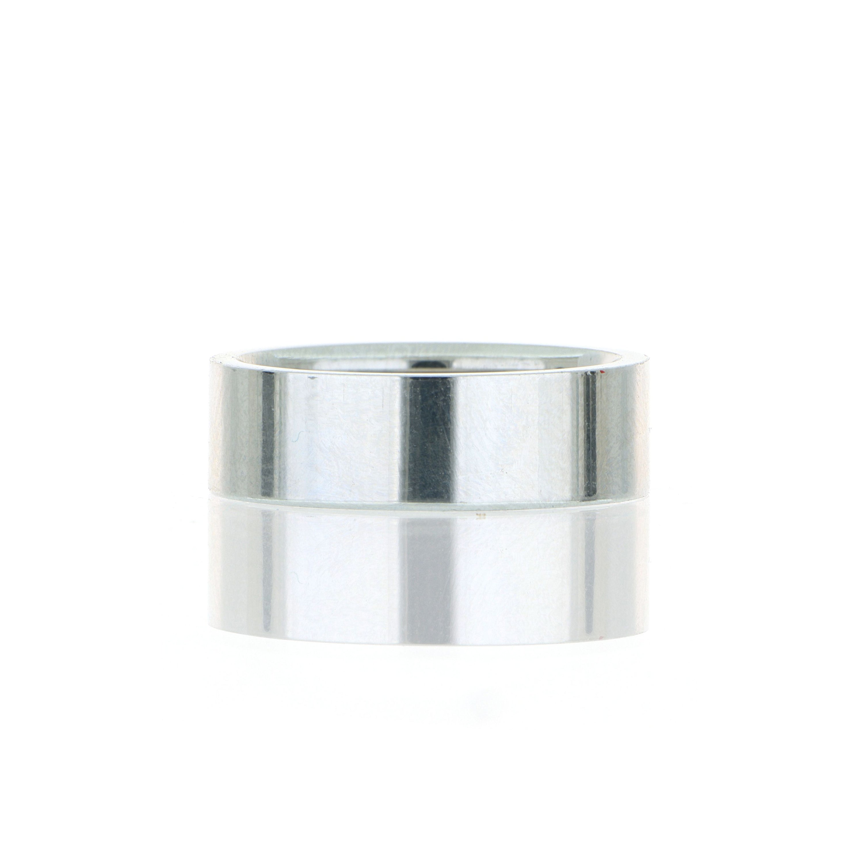 Platinum Flat Men's Wedding Band - Charles Koll Jewelers