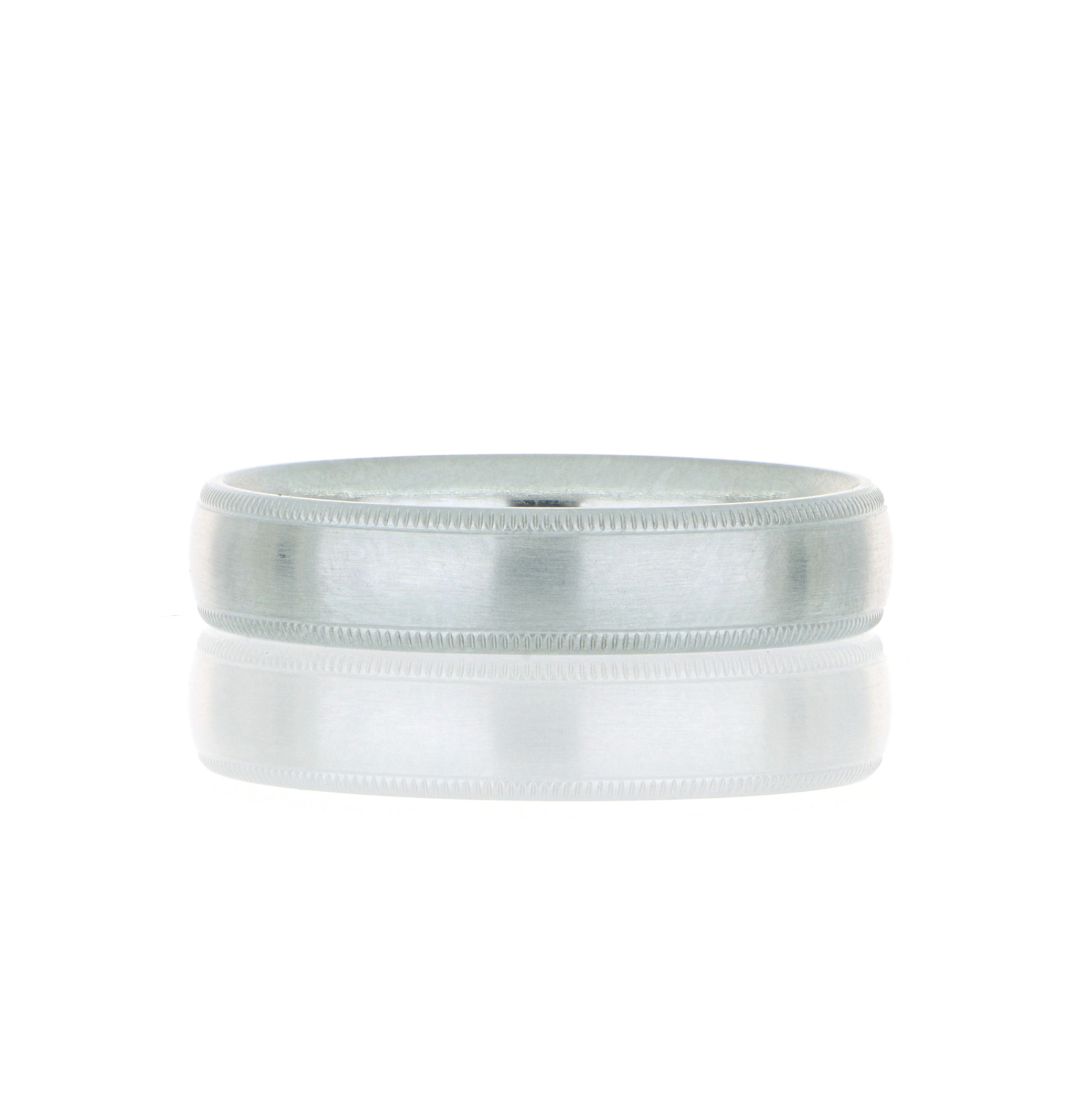 Platinum Men's Wedding Band - Charles Koll Jewelers