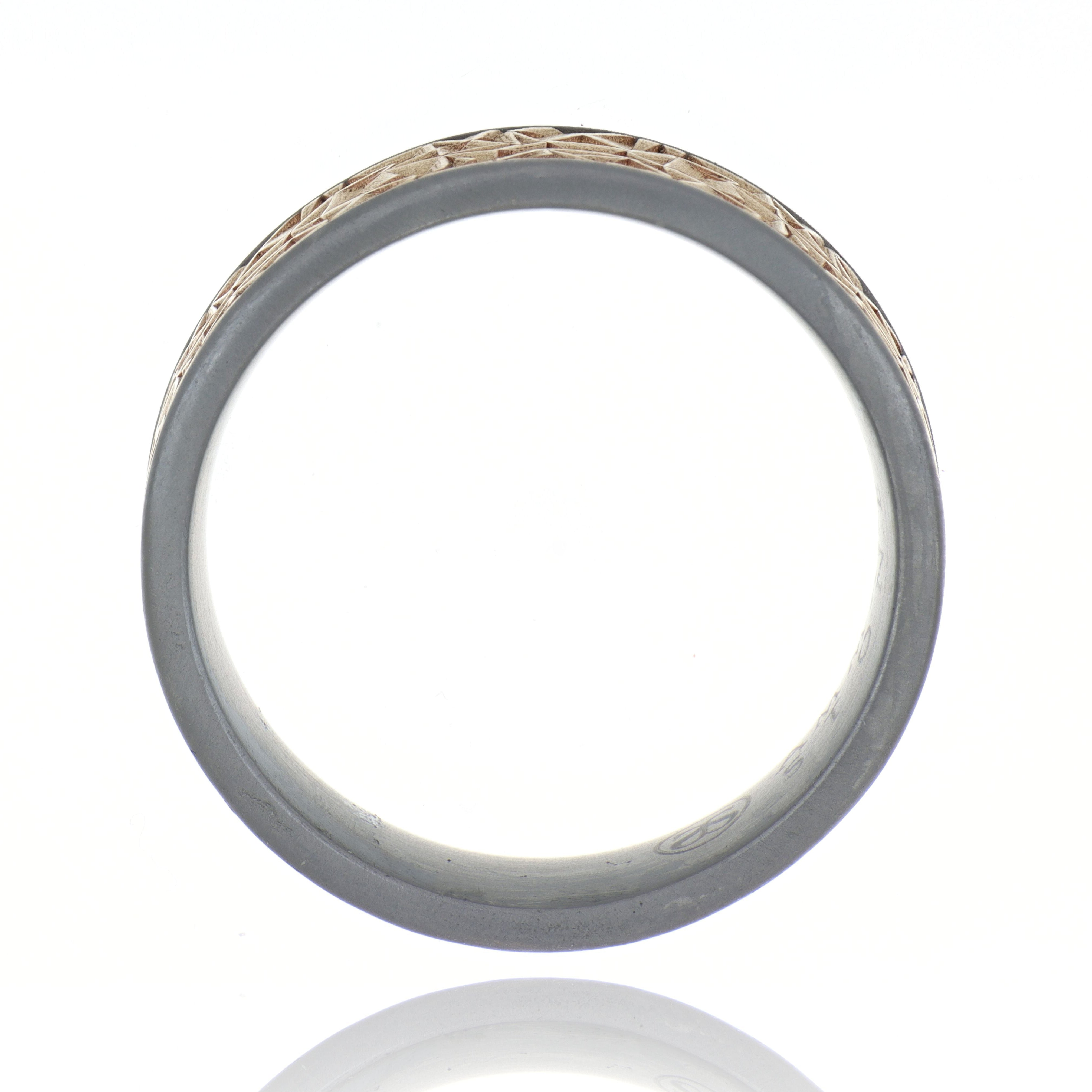 14k Yellow Gold Men's Wedding Band