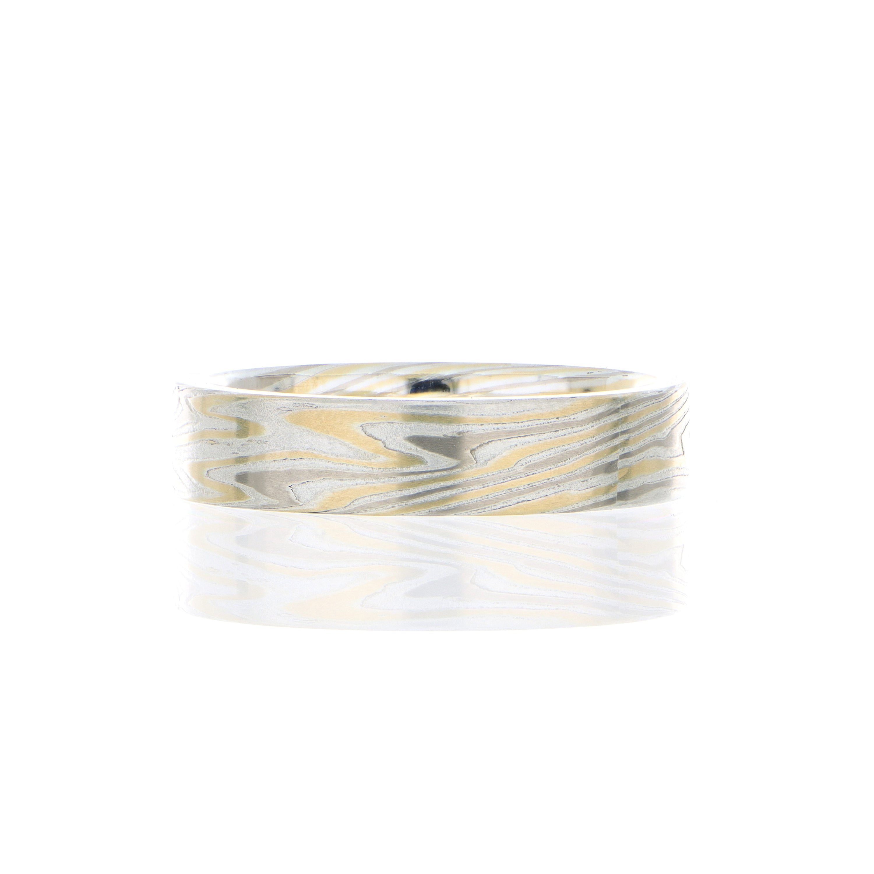 Mokume Gane Cosmos Band