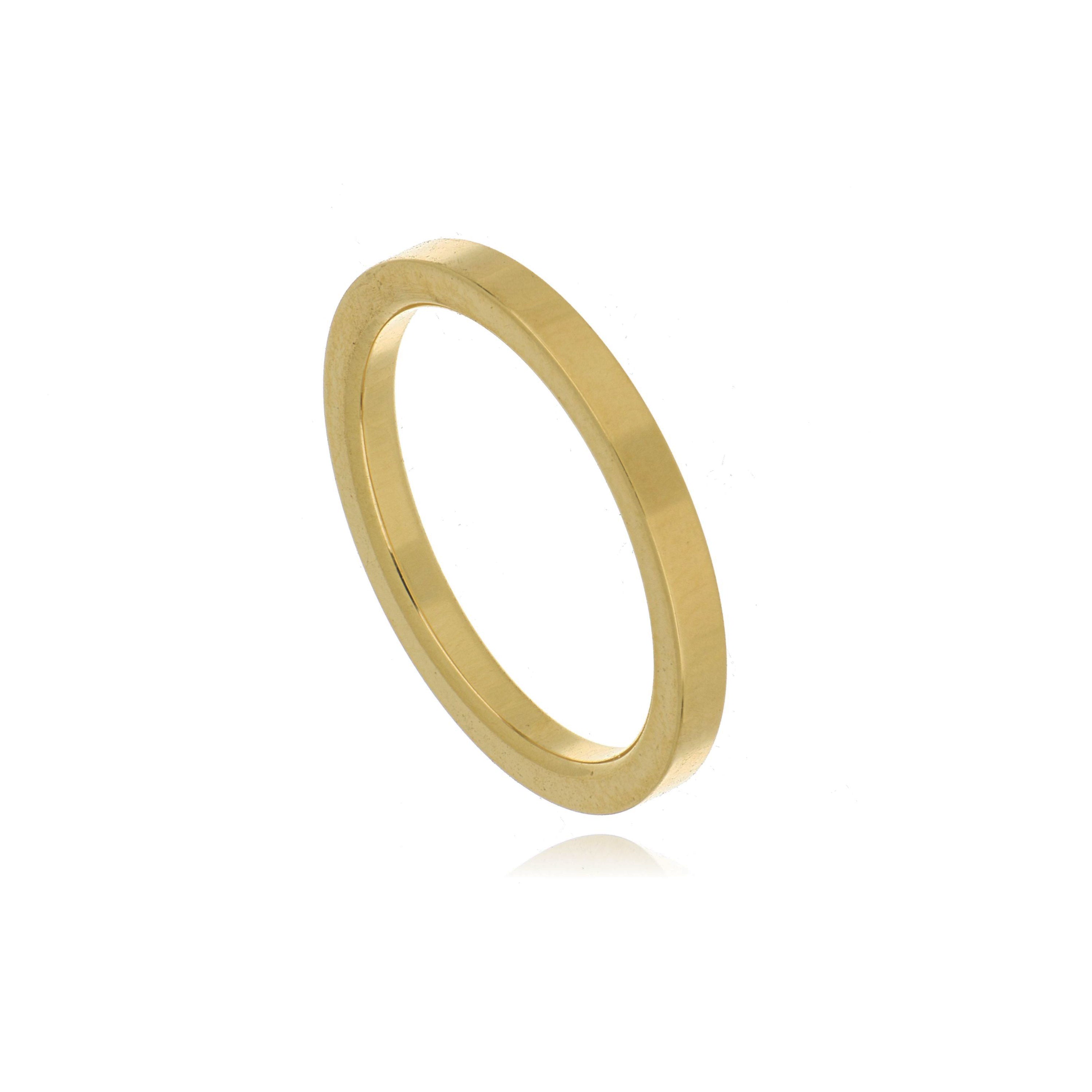18k Yellow Gold Wedding Band