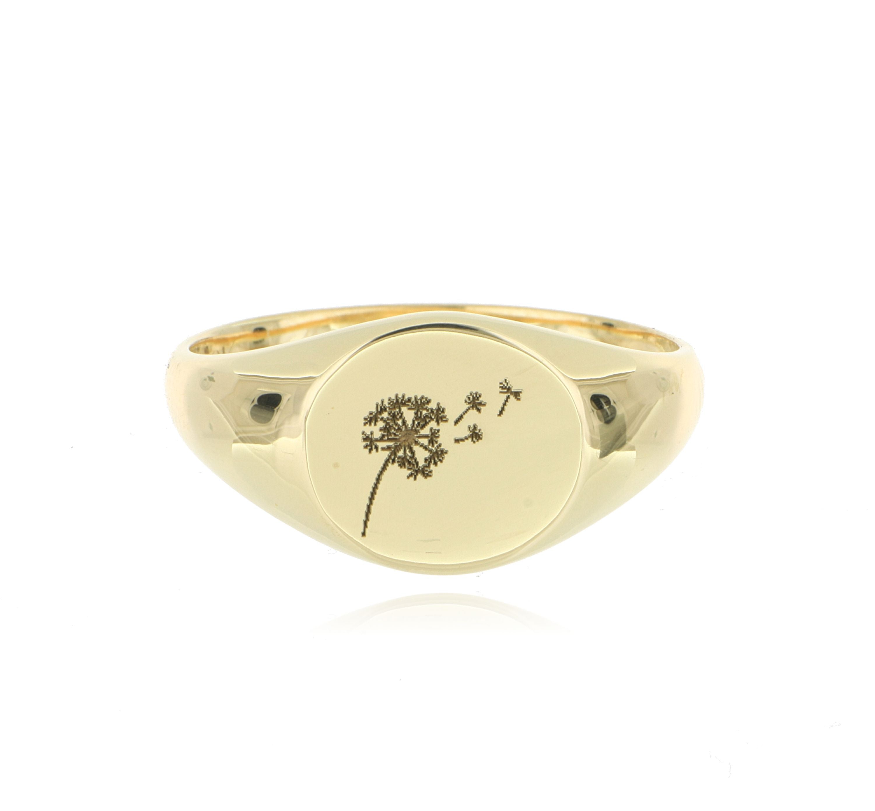 18k Yellow Gold Ladies' Fashion Ring