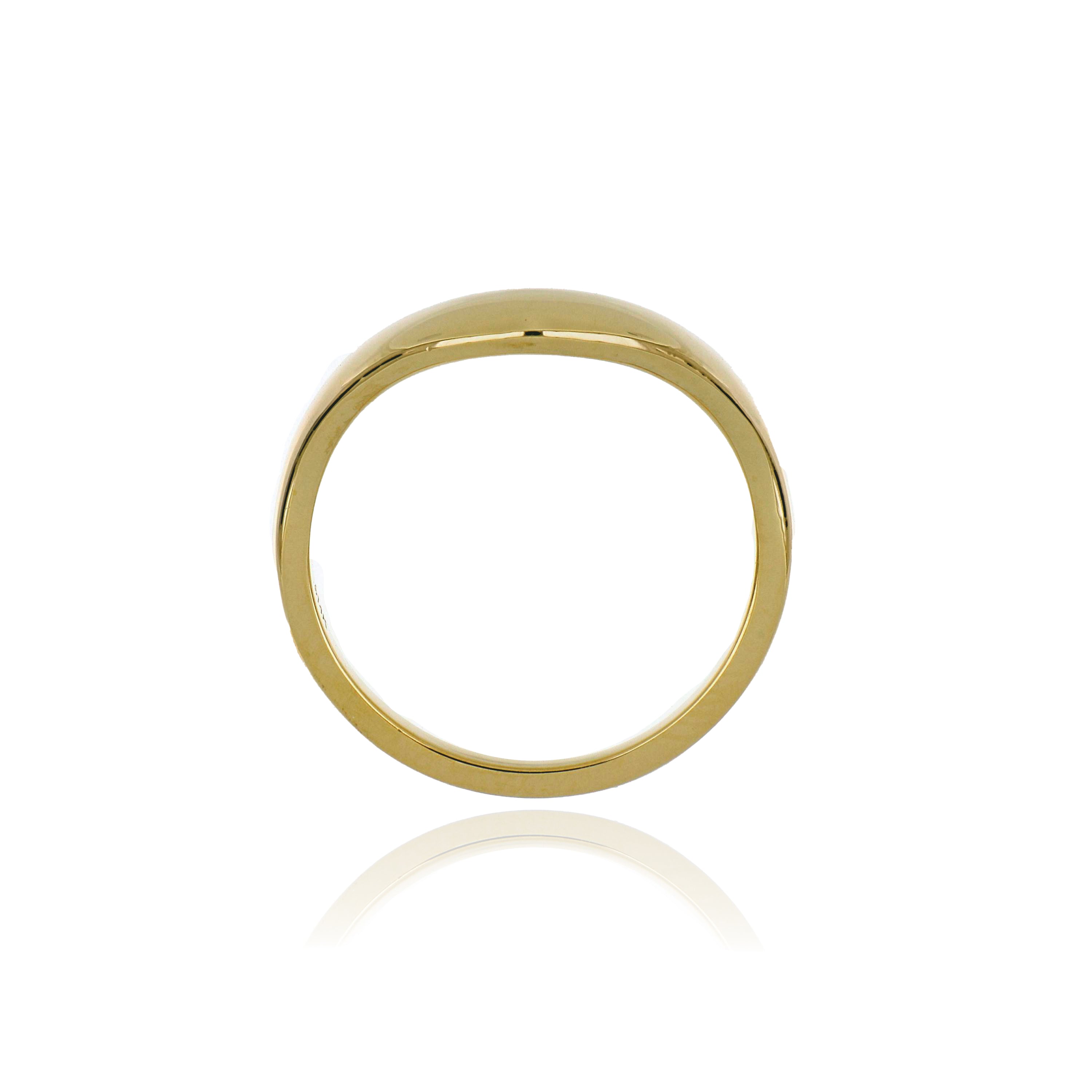 14k Yellow Gold Wedding Band