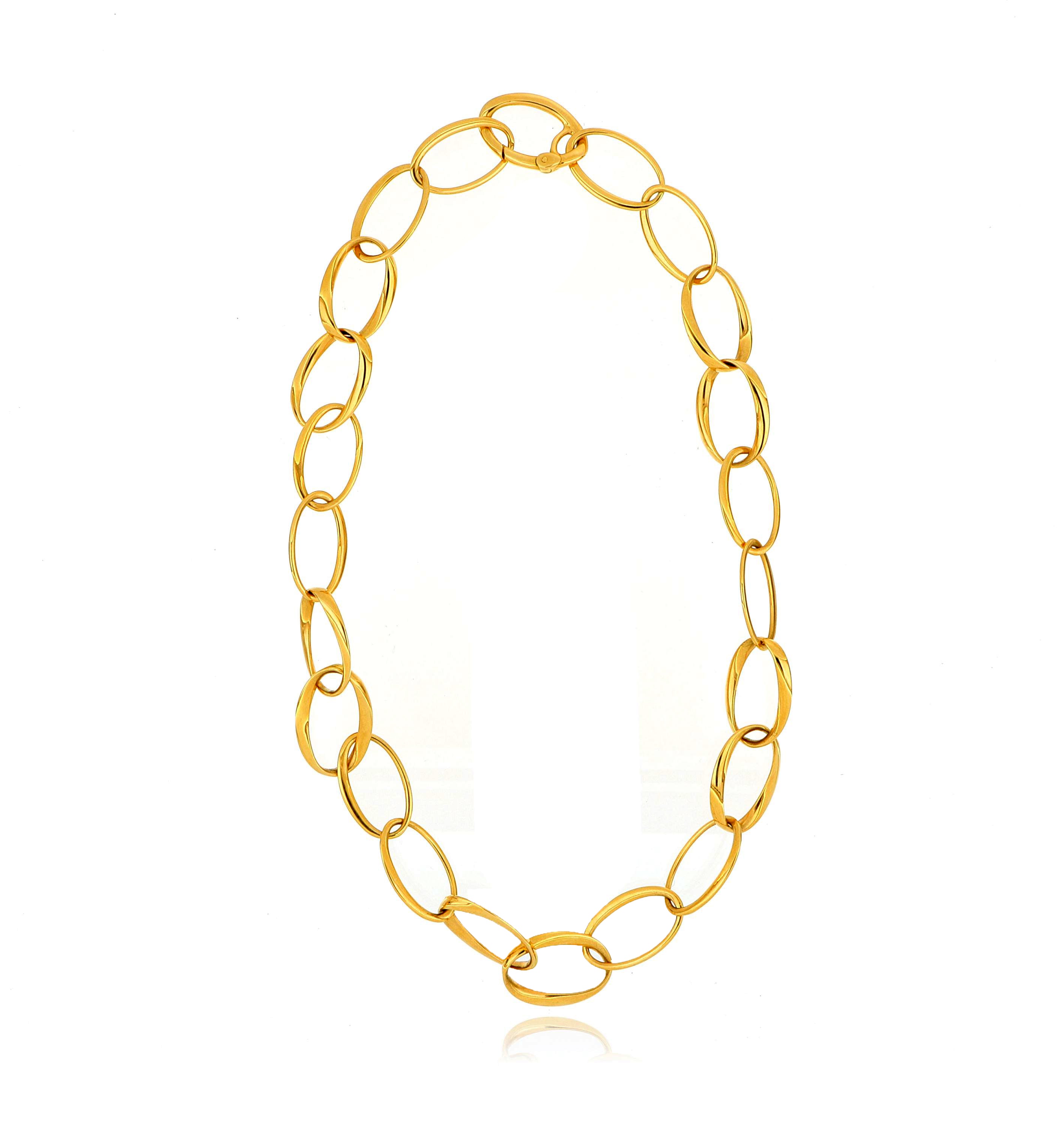 18k Yellow Gold Link Necklace