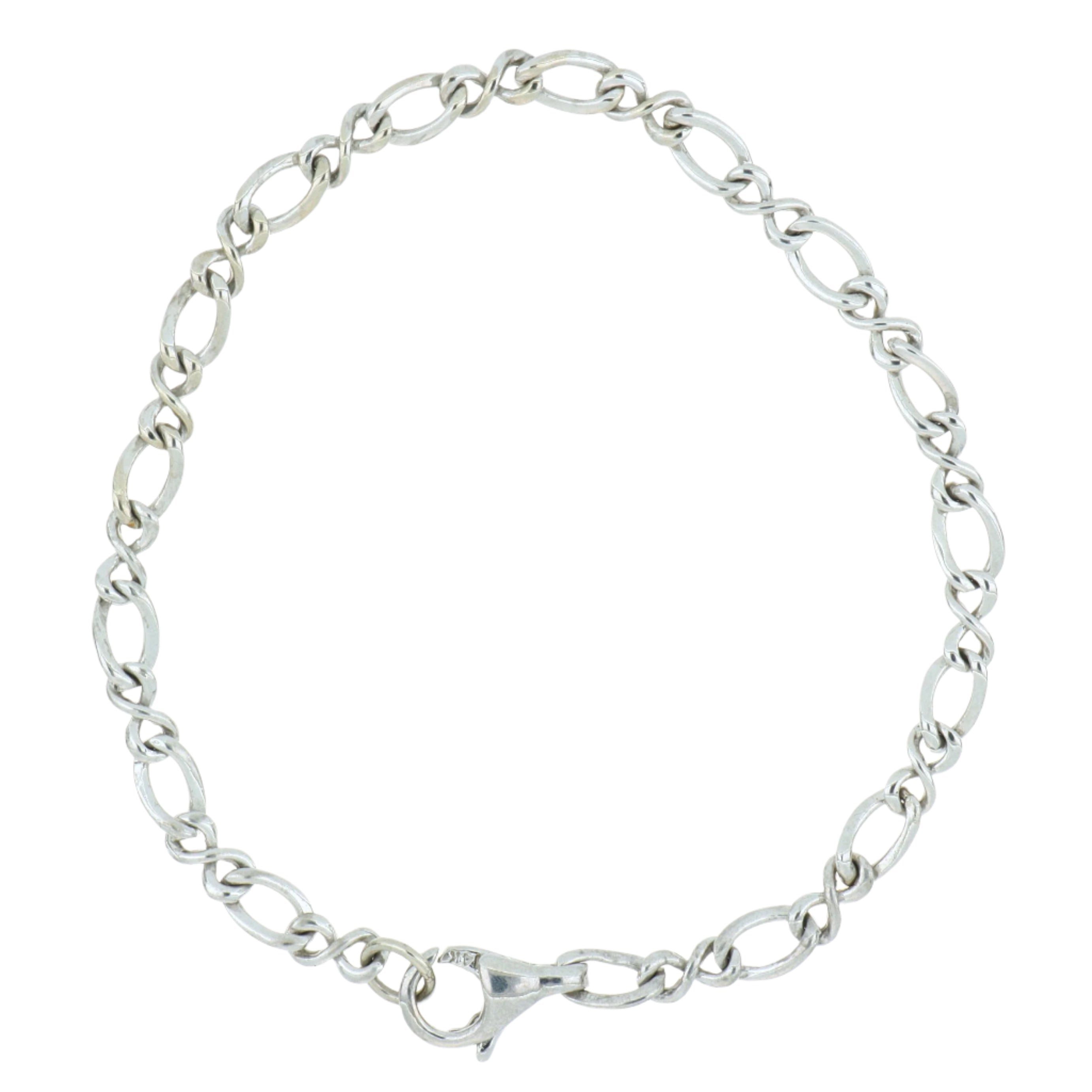 14k White Gold Bracelet