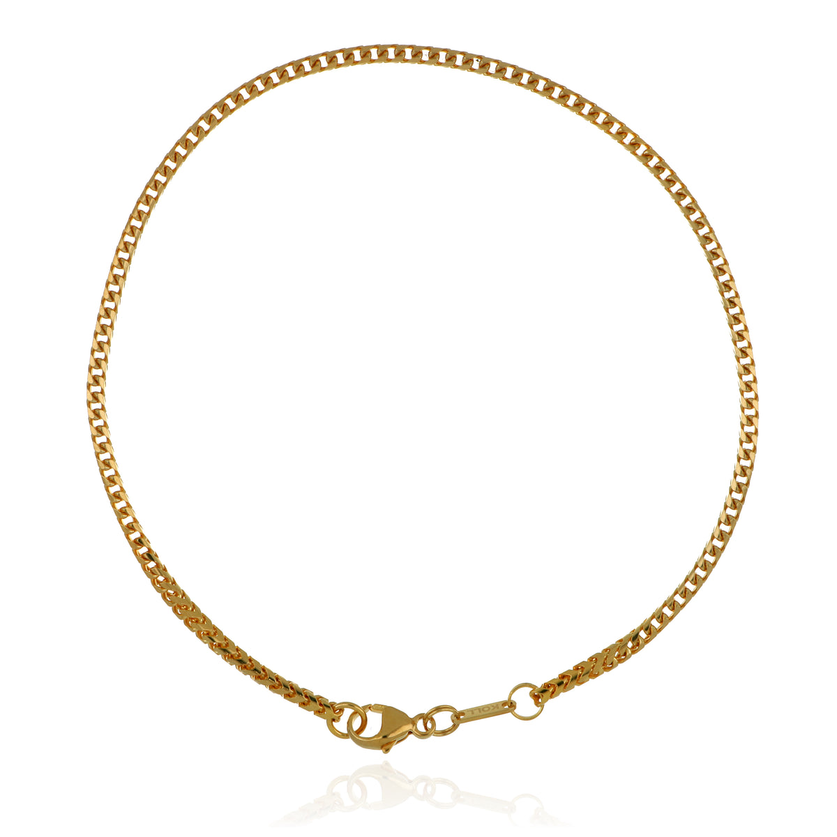 18k Yellow Gold Franko Link Bracelet