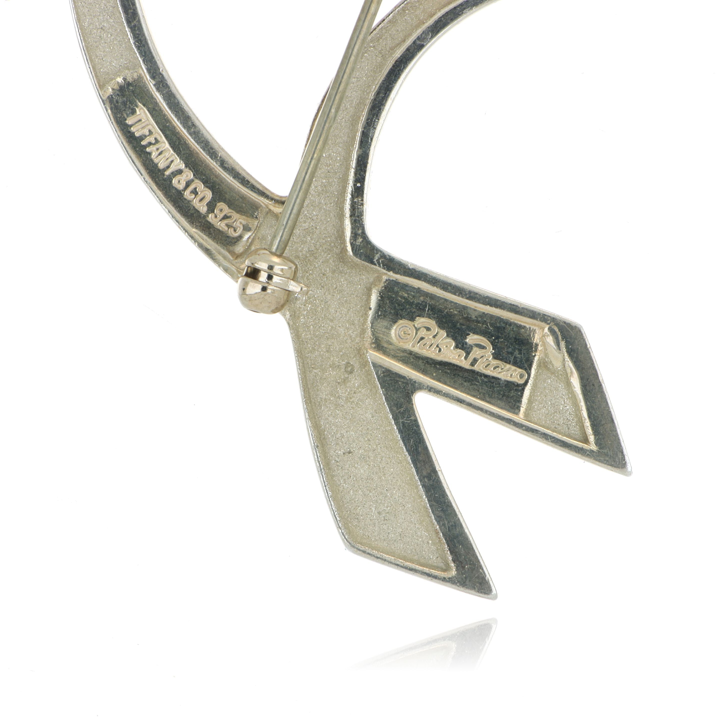 Tiffany & Co. Paloma Picasso Sterling Silver Dog Brooch