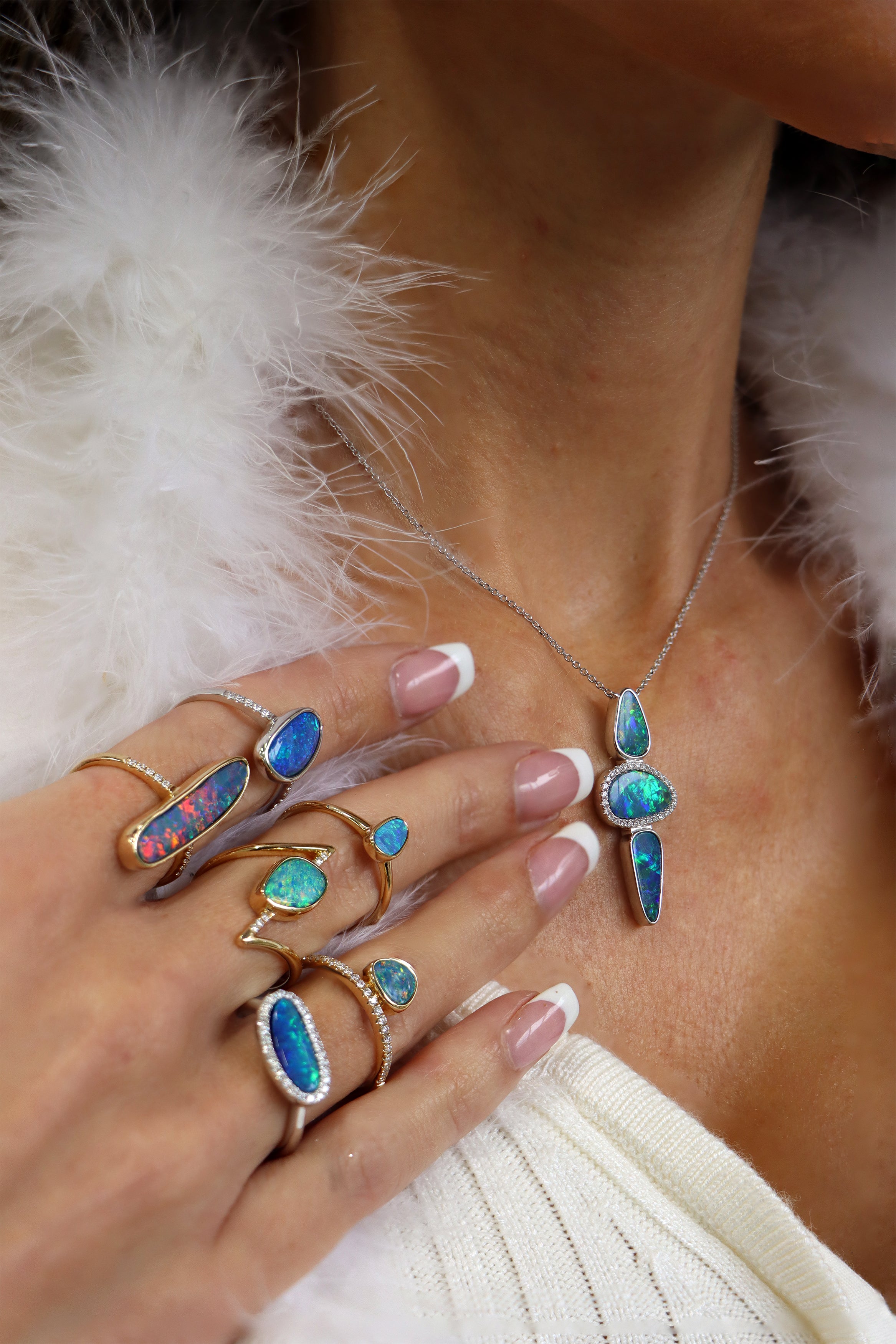 14k Yellow Gold Opal Ring