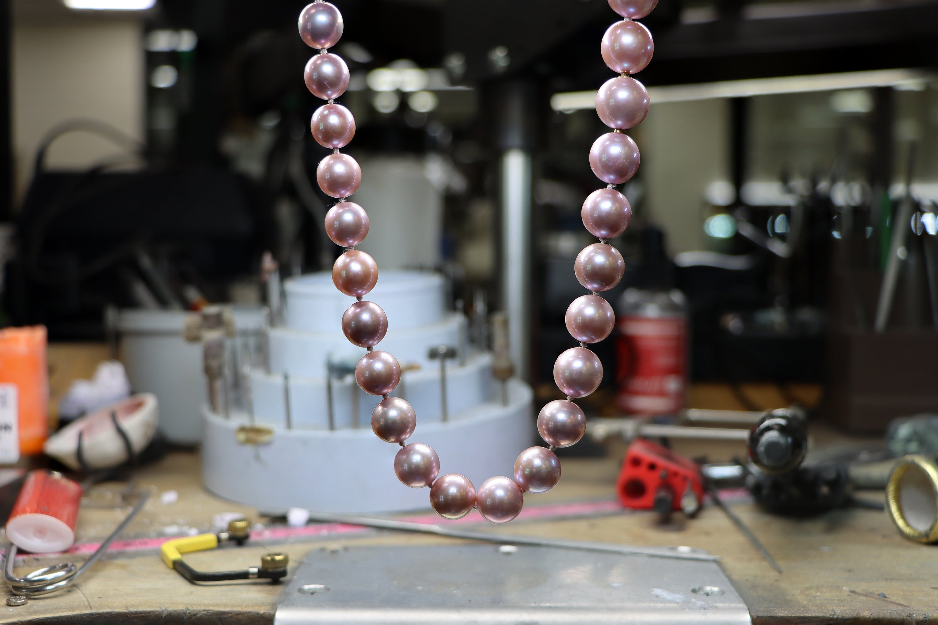 Pink Freshwater Pearl Strand