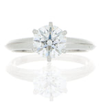 Tiffany & Co. 1.29 CT Round Solitaire Engagement Ring