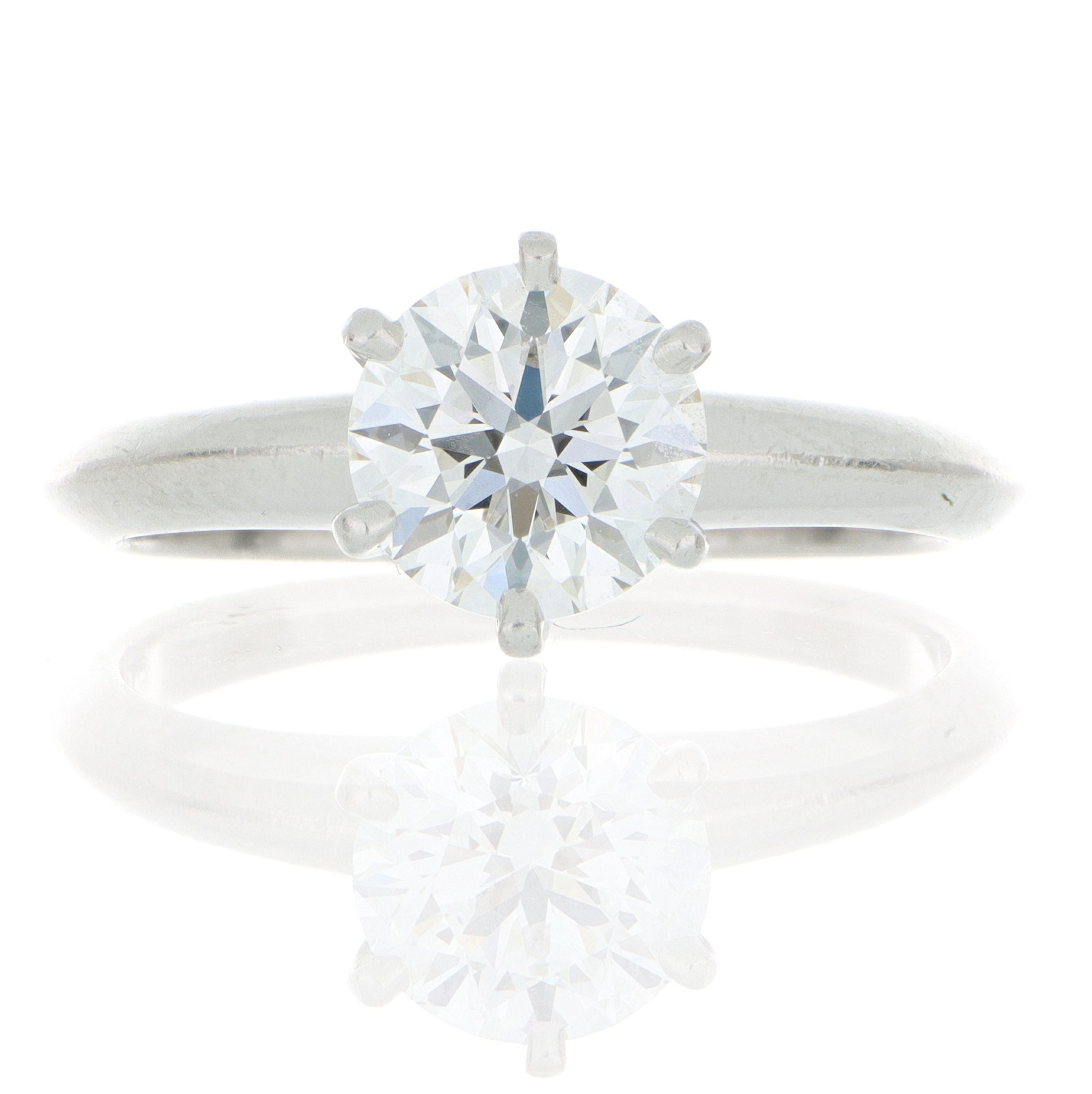 Tiffany & Co. 1.29 CT Round Solitaire Engagement Ring