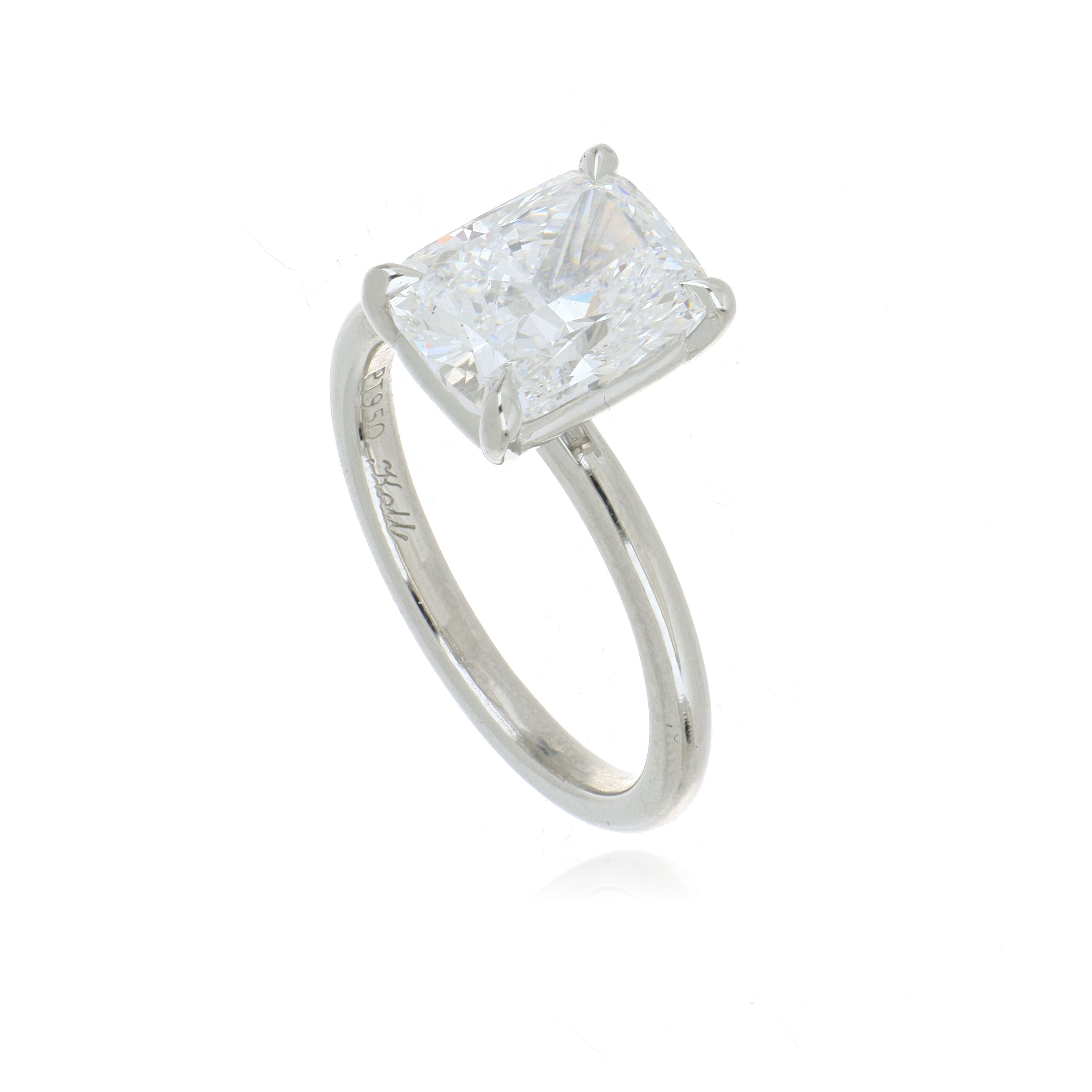 Platinum Diamond Solitaire Engagement Ring