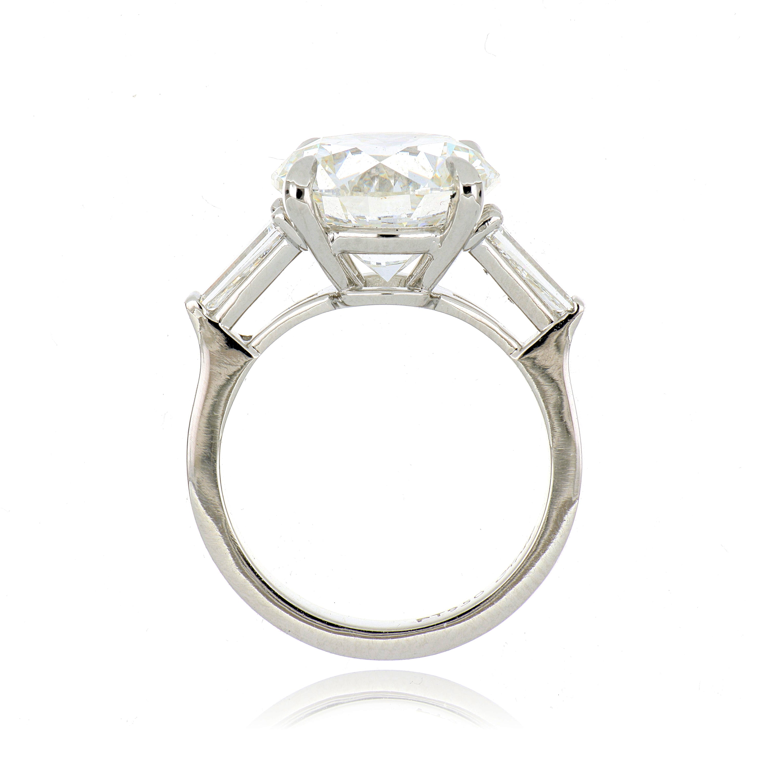 Platinum 3-Stone Diamond Engagement Ring