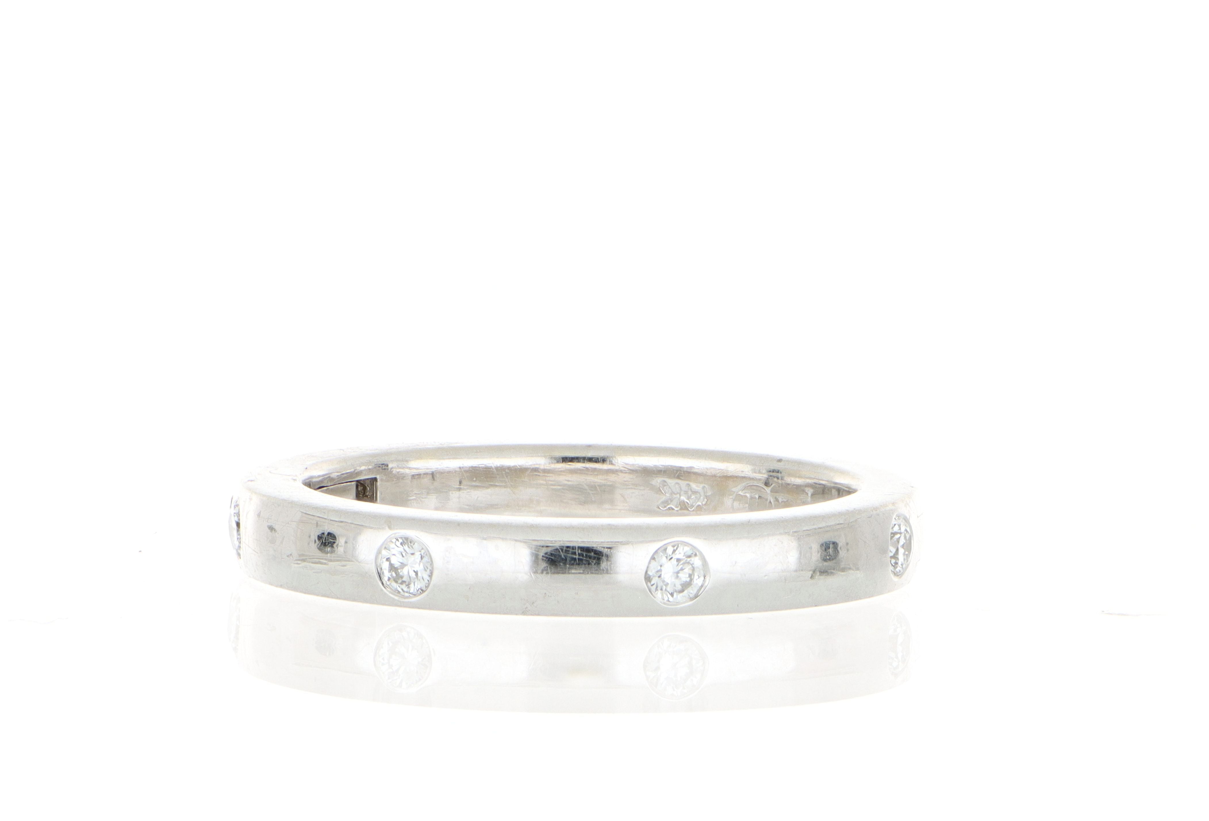 Superfit Diamond Station Wedding Band