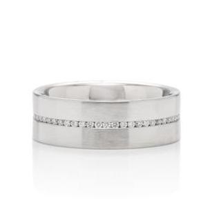 Platinum Diamond Eternity Wedding Band