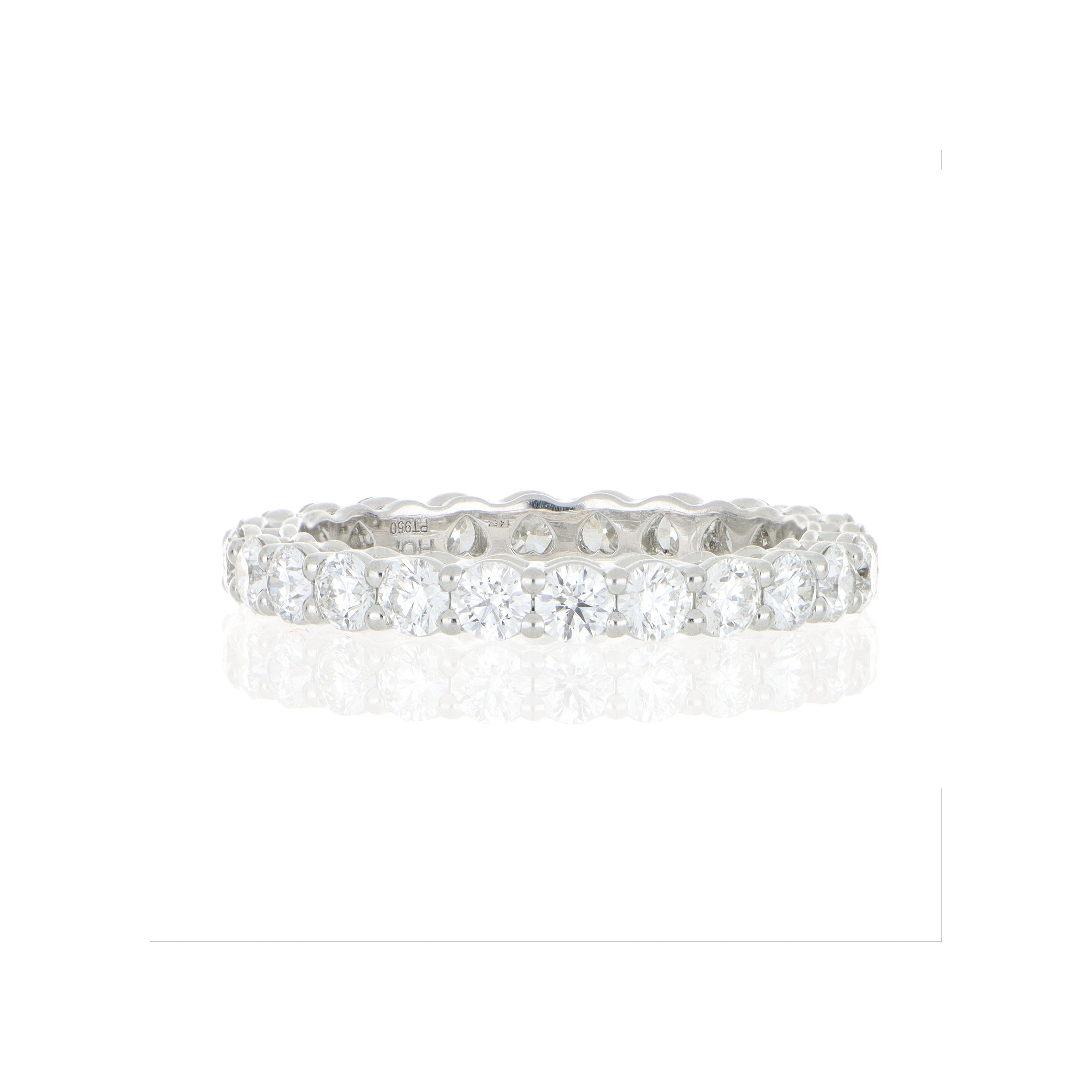 Hearts on Fire Platinum Diamond Multiplictity Eternity Band