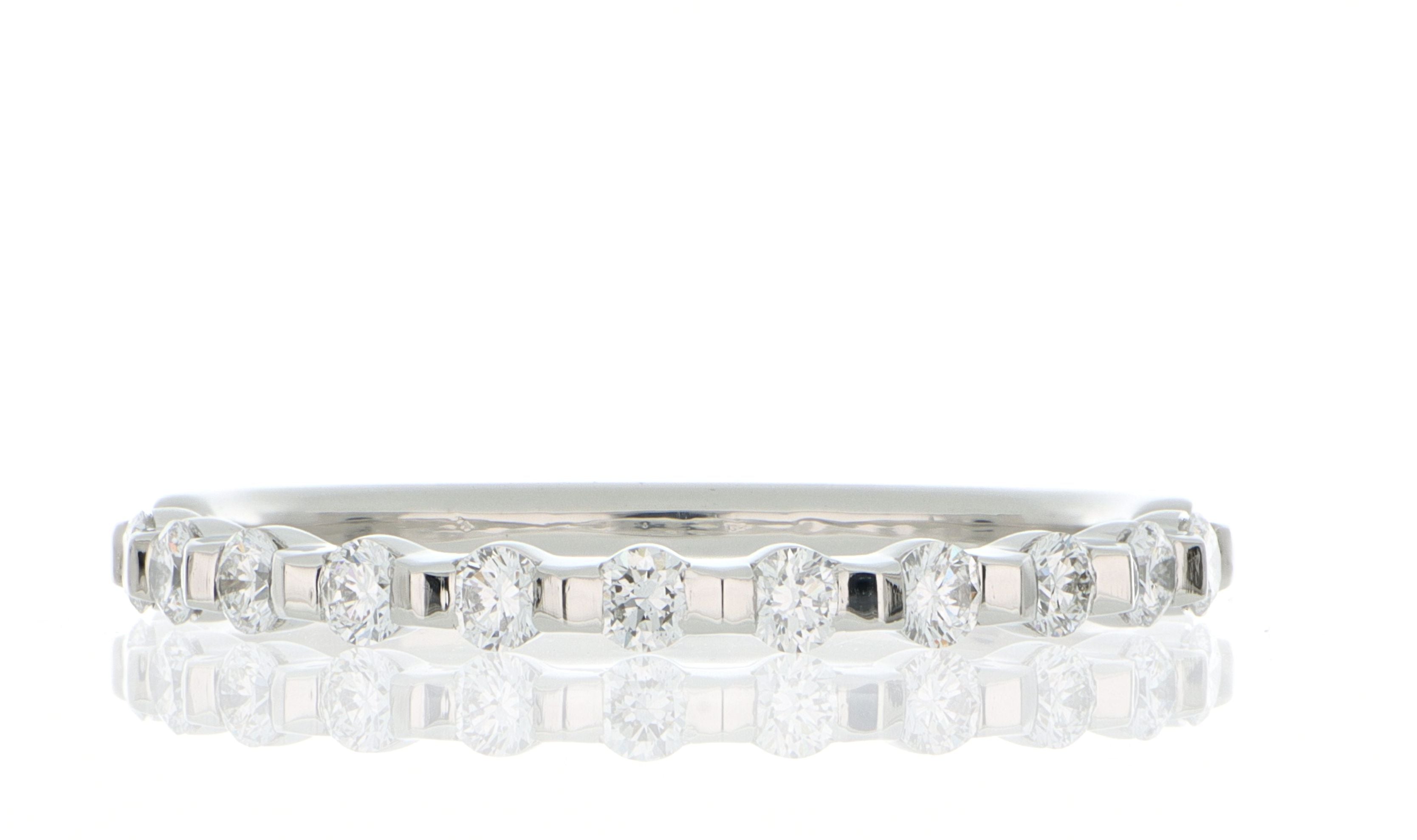 Platinum Diamond Wedding Band