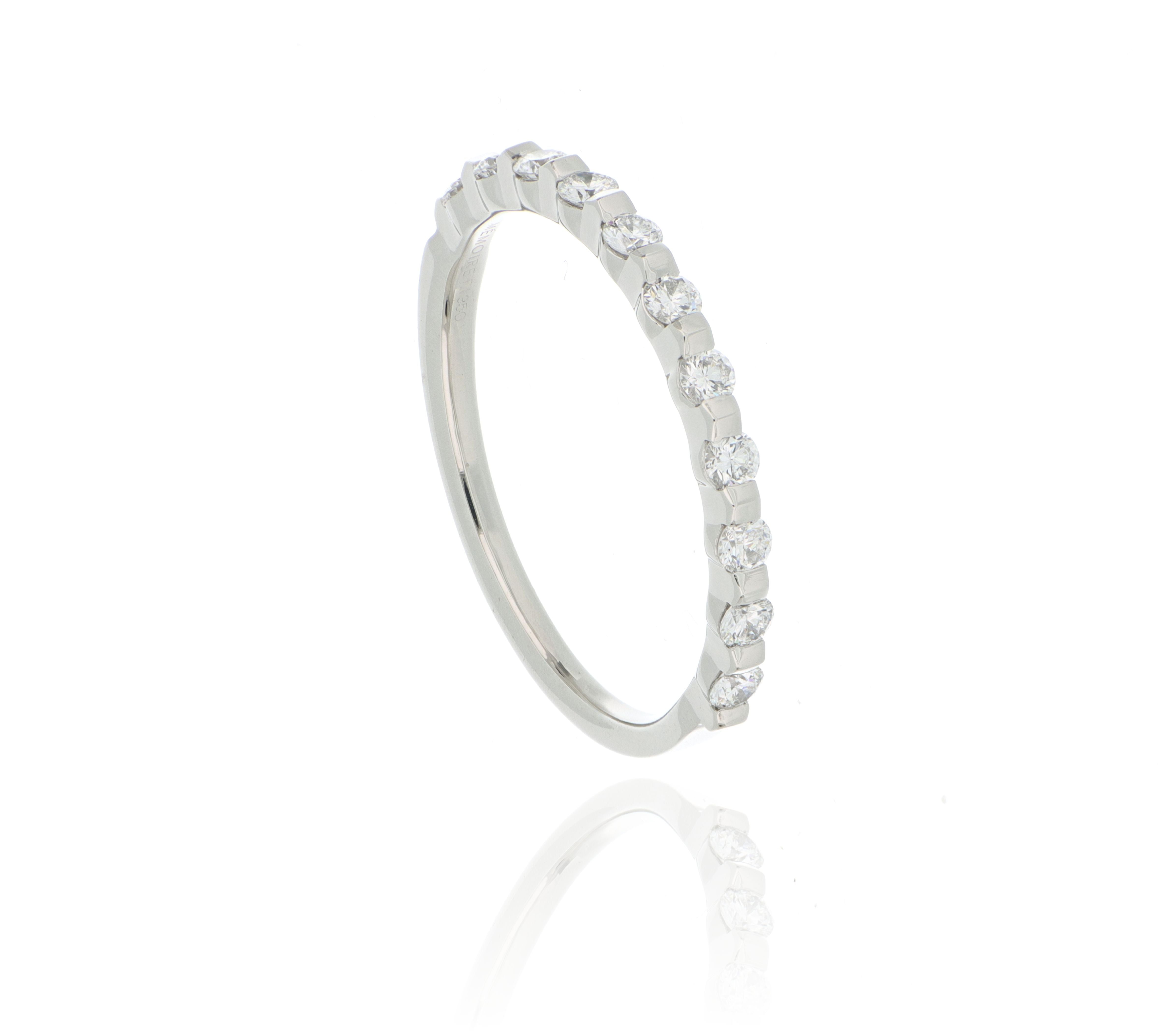 Platinum Diamond Wedding Band