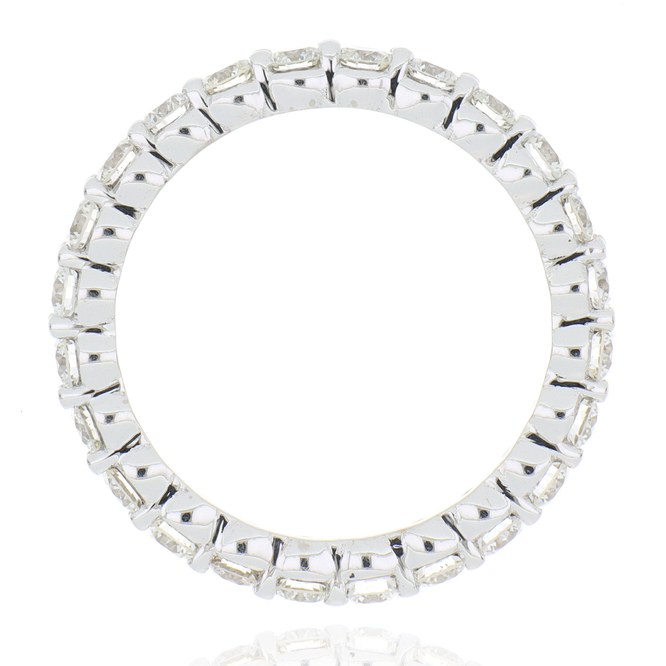 18k White Gold Diamond Eternity Band